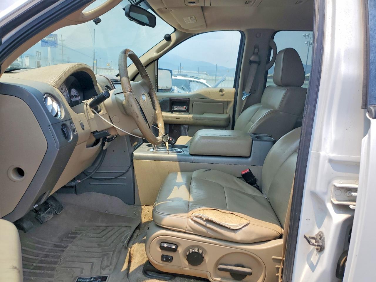 2008 Ford F150 Supercrew White vin: 1FTPW14V08FA17348