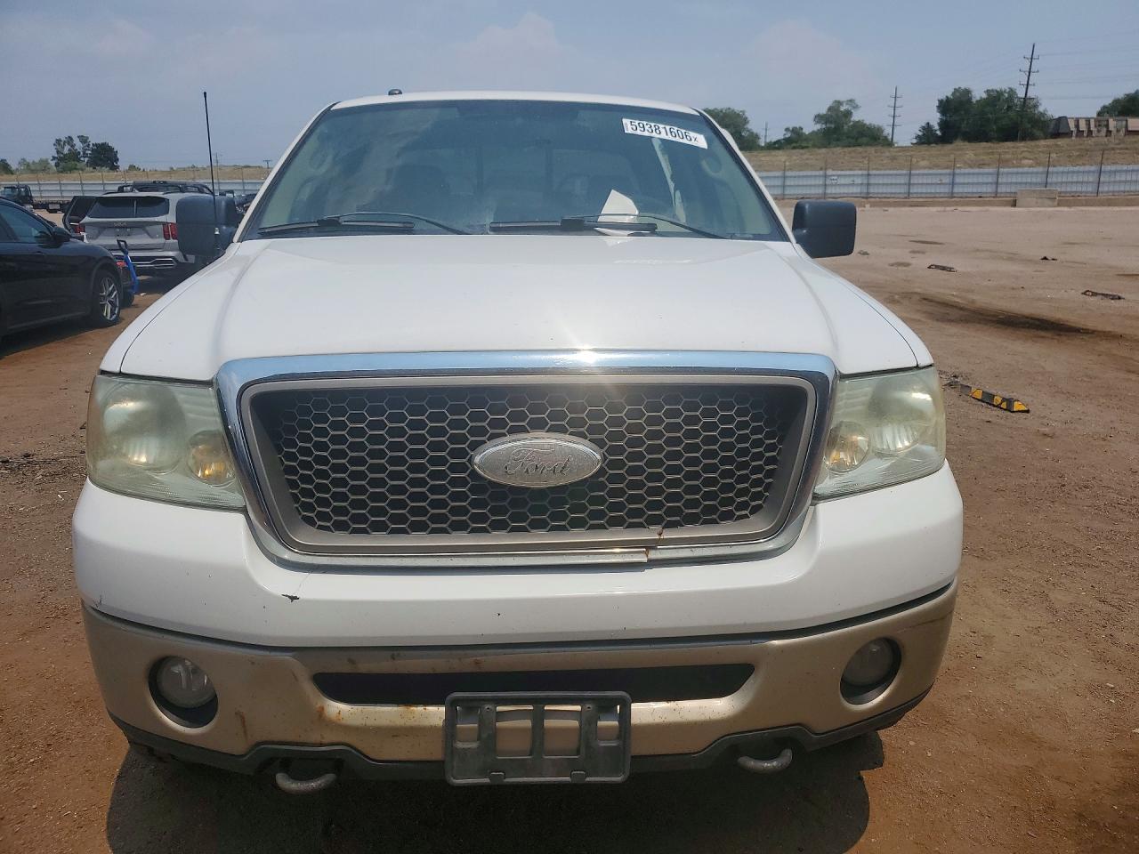 2008 Ford F150 Supercrew White vin: 1FTPW14V08FA17348