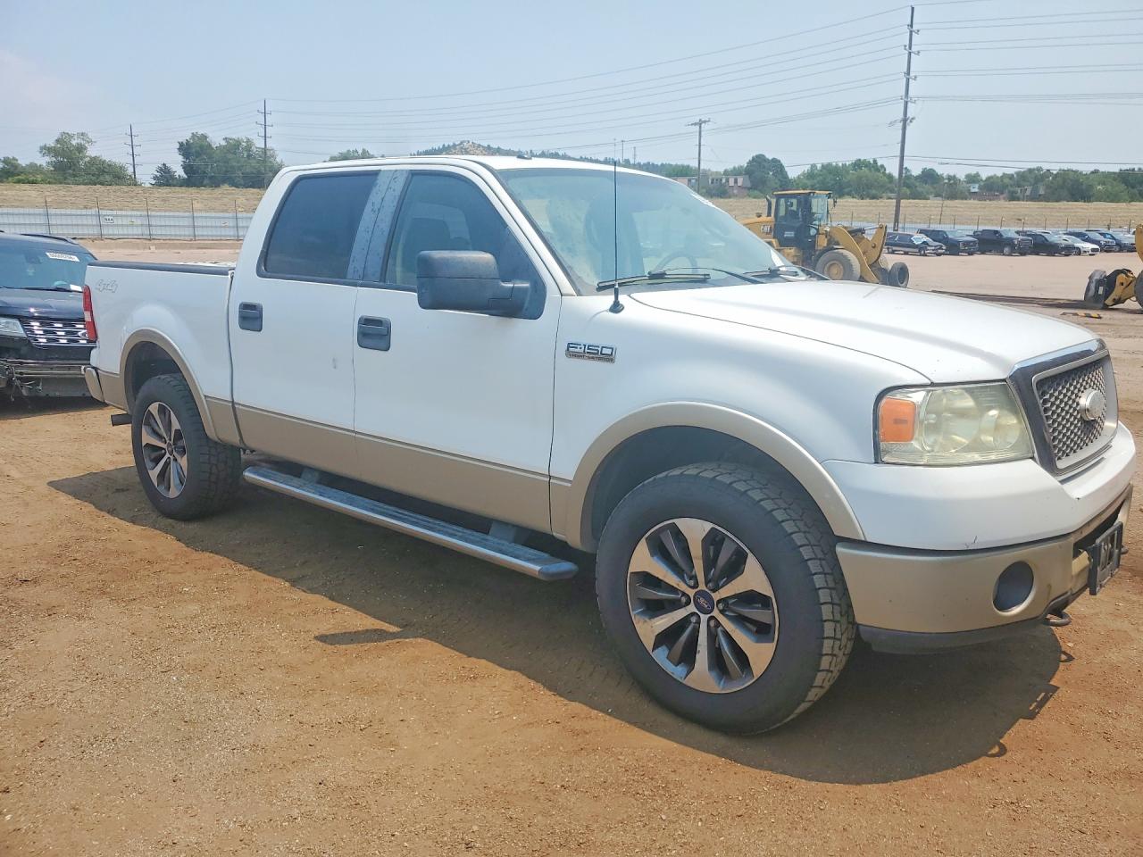 2008 Ford F150 Supercrew White vin: 1FTPW14V08FA17348