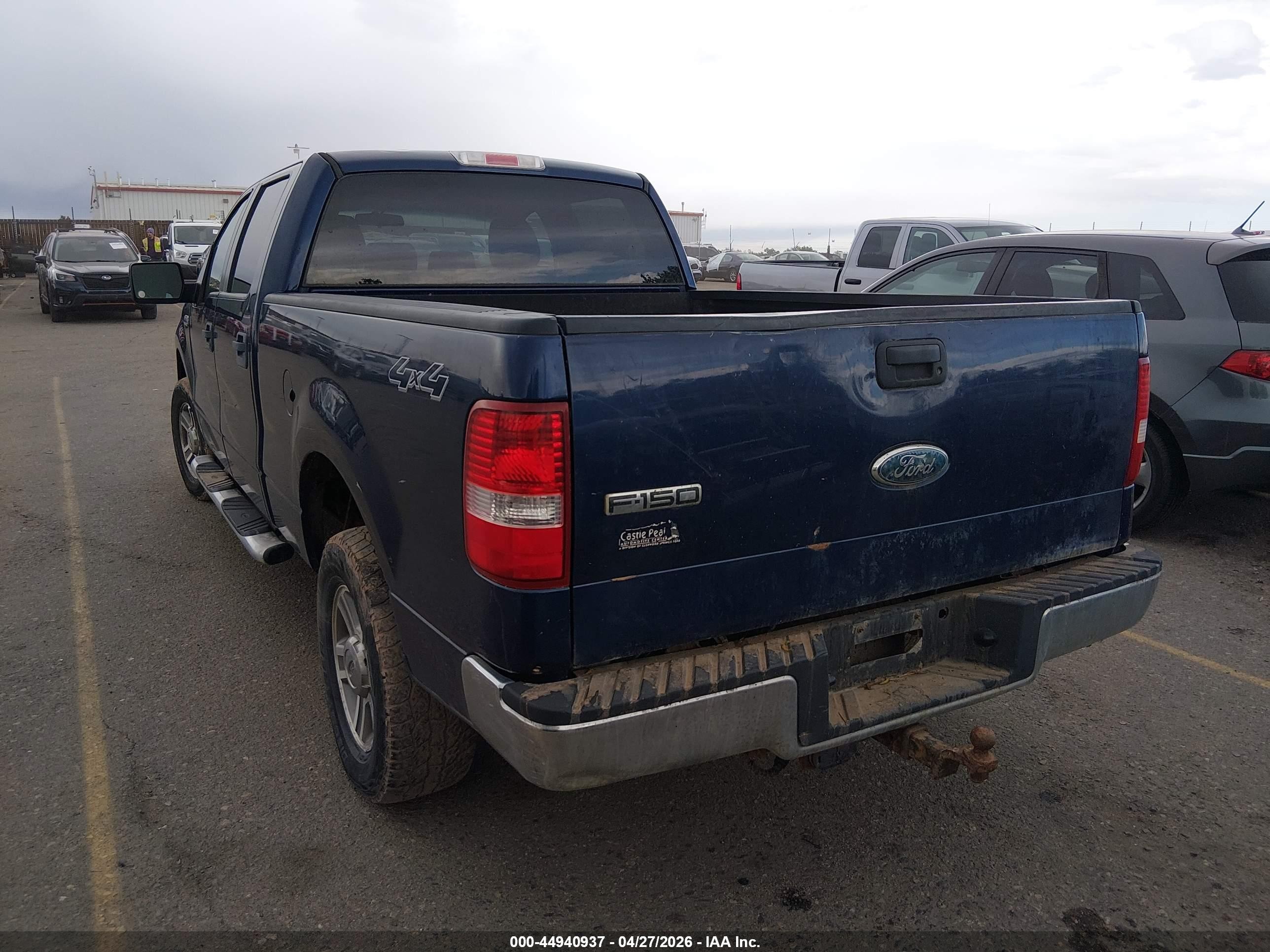 2008 Ford F-150 60th Anniversary/fx4/king Ranch/lariat/xlt Blue vin: 1FTPW14V08FA28611