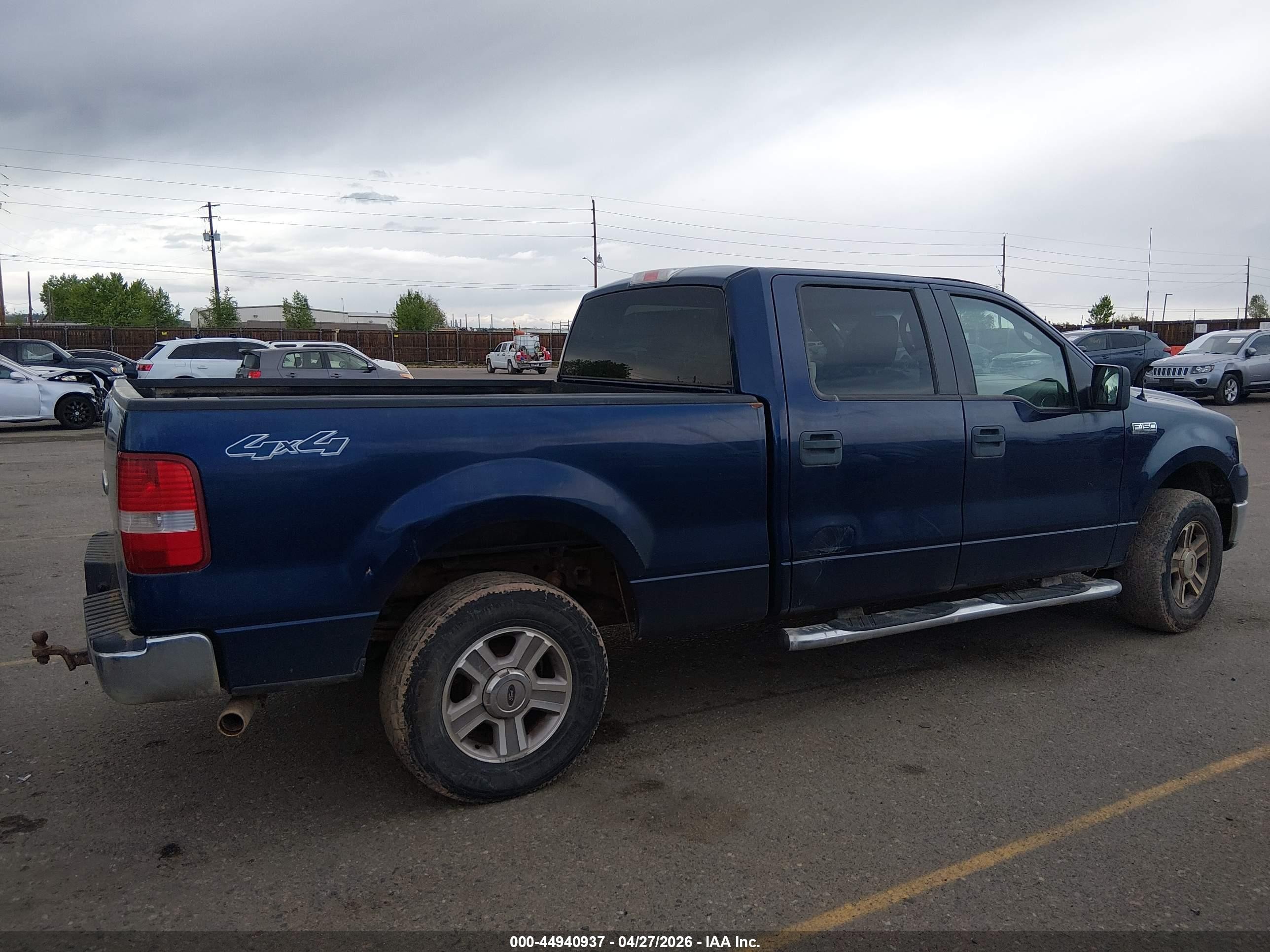 2008 Ford F-150 60th Anniversary/fx4/king Ranch/lariat/xlt Blue vin: 1FTPW14V08FA28611