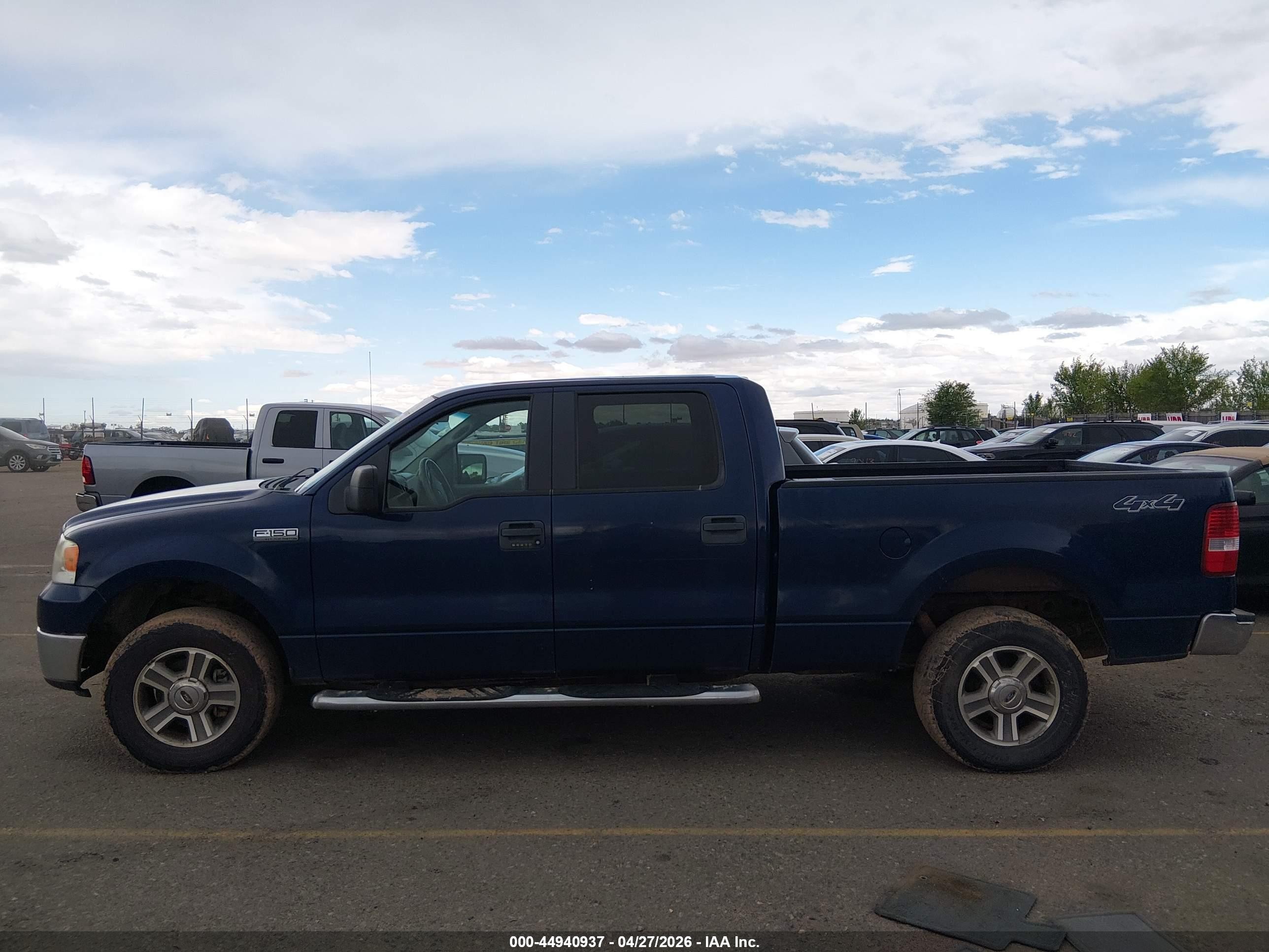 2008 Ford F-150 60th Anniversary/fx4/king Ranch/lariat/xlt Blue vin: 1FTPW14V08FA28611