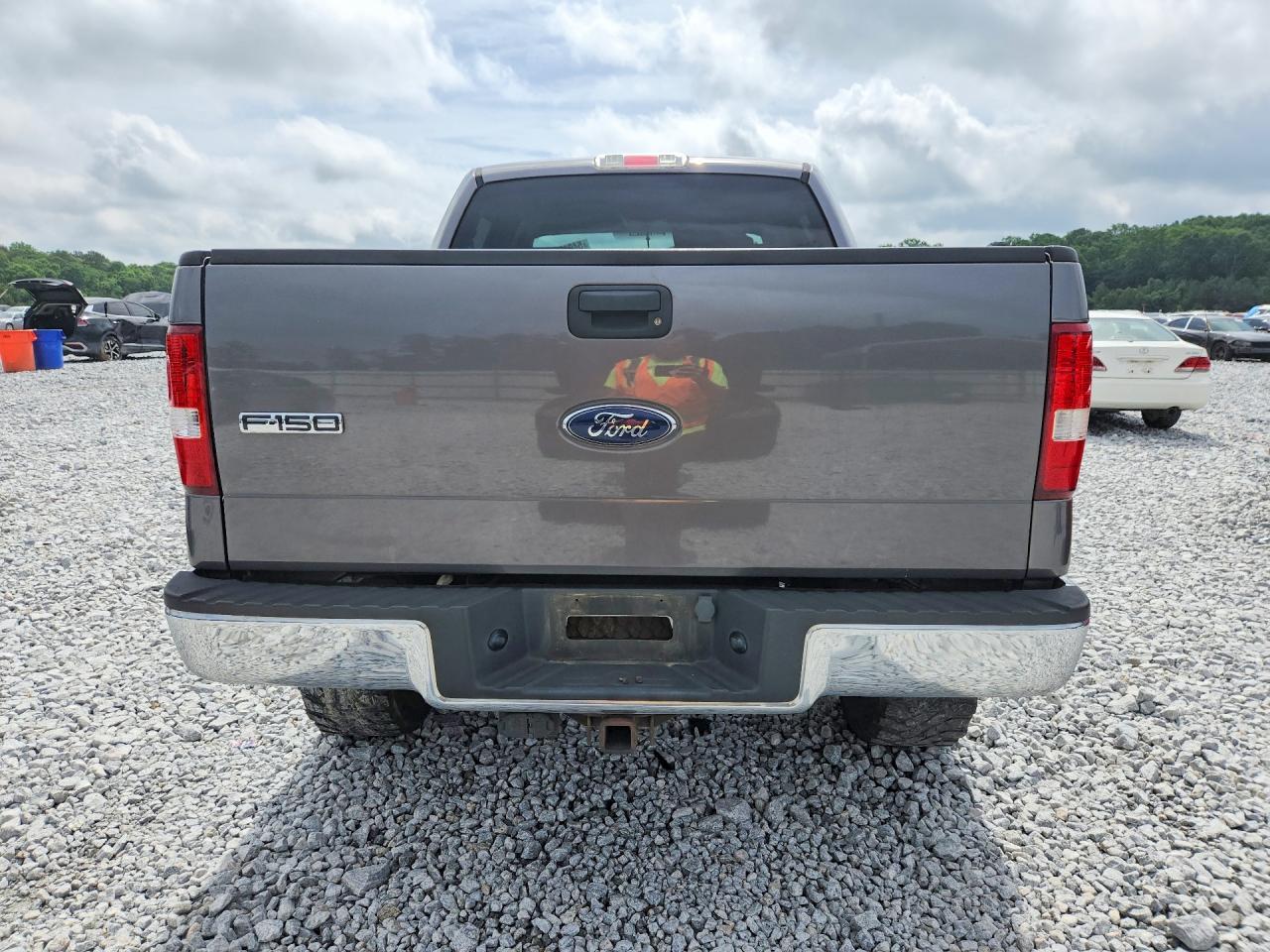 2008 Ford F150 Supercrew Gray vin: 1FTPW14V08FA45831