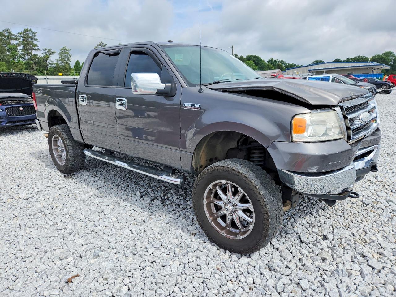 2008 Ford F150 Supercrew Gray vin: 1FTPW14V08FA45831