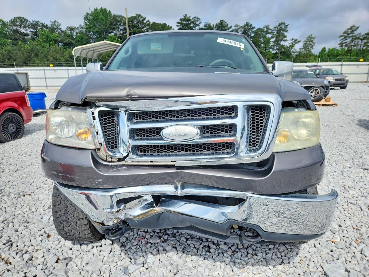 2008 Ford F150 Supercrew Gray vin: 1FTPW14V08FA45831