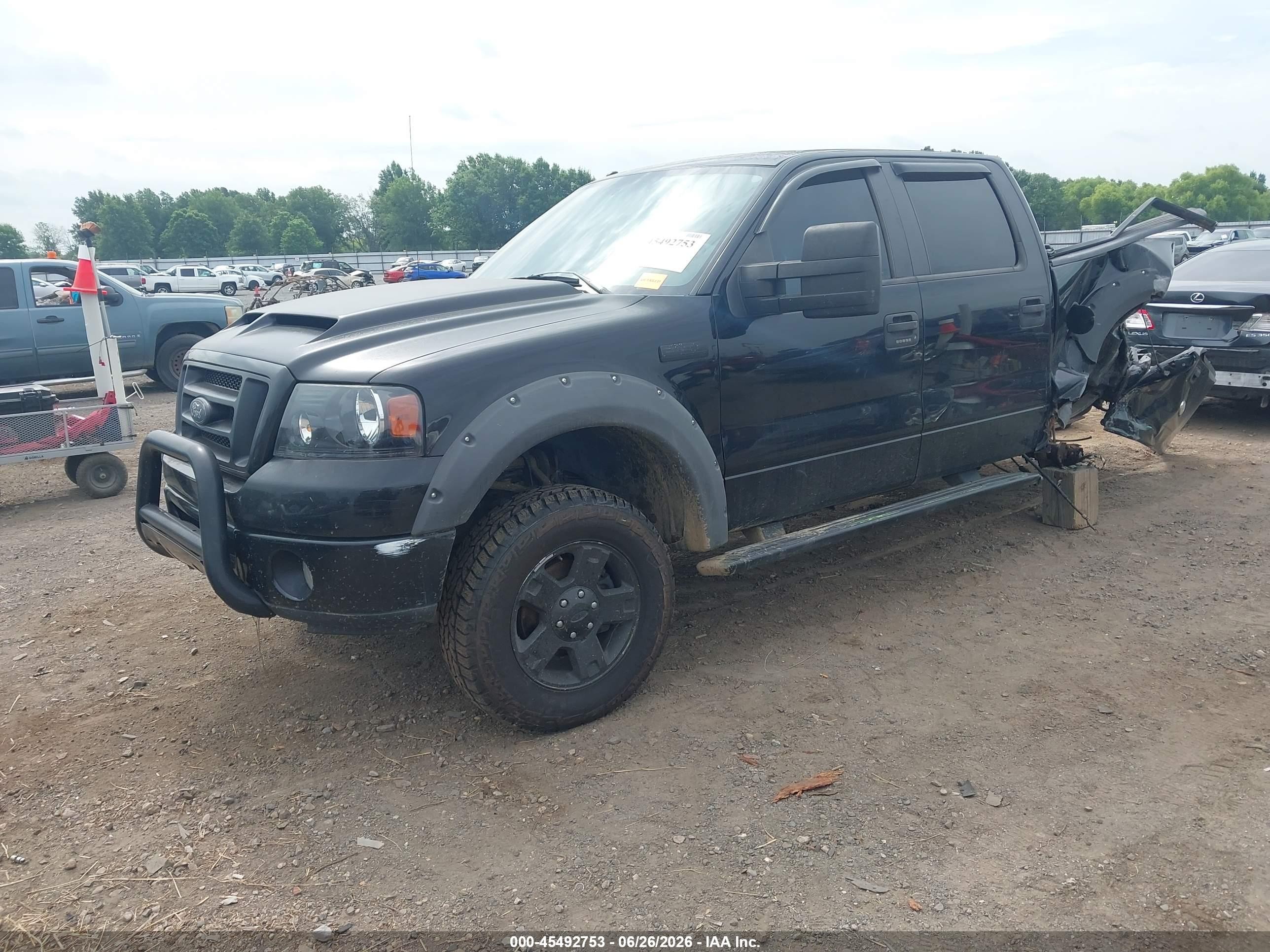 2008 Ford F-150 60th Anniversary/fx4/king Ranch/lariat/xlt Черный vin: 1FTPW14V08FA59079