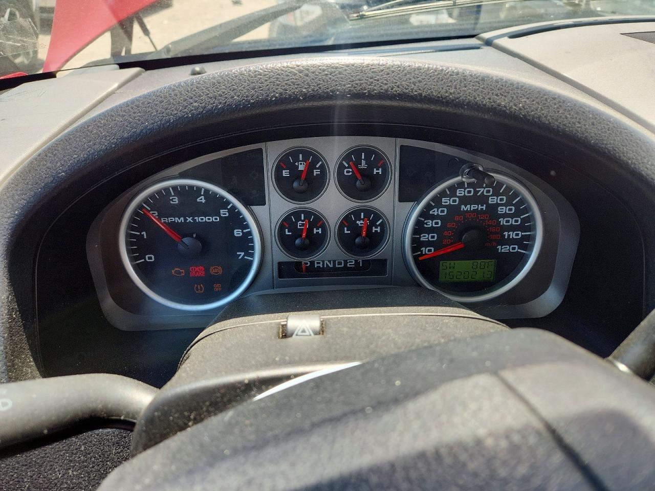 2008 Ford F150 Supercrew Red vin: 1FTPW14V08FA86086
