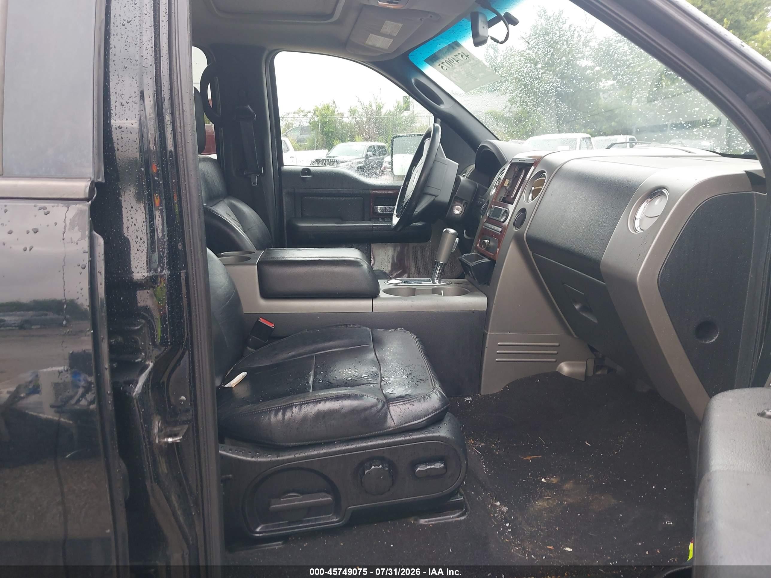 2008 Ford F-150 Black vin: 1FTPW14V08FA89862