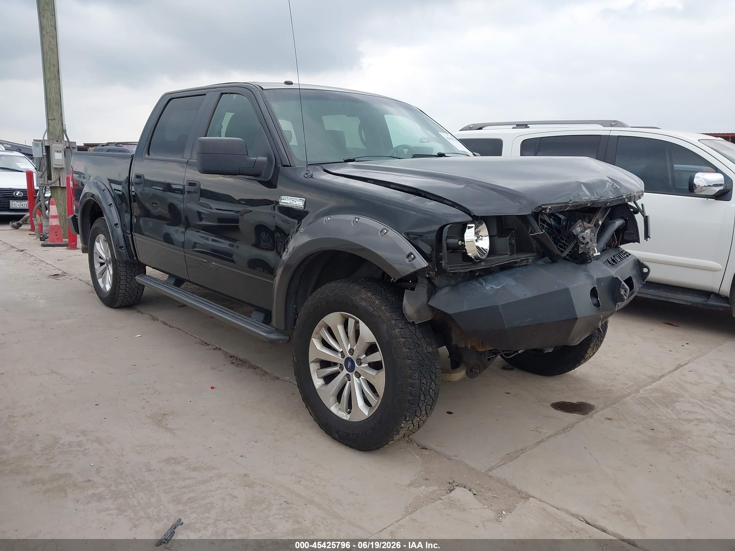 2008 Ford F-150 60th Anniversary/fx4/king Ranch/lariat/xlt Black vin: 1FTPW14V08FA92857