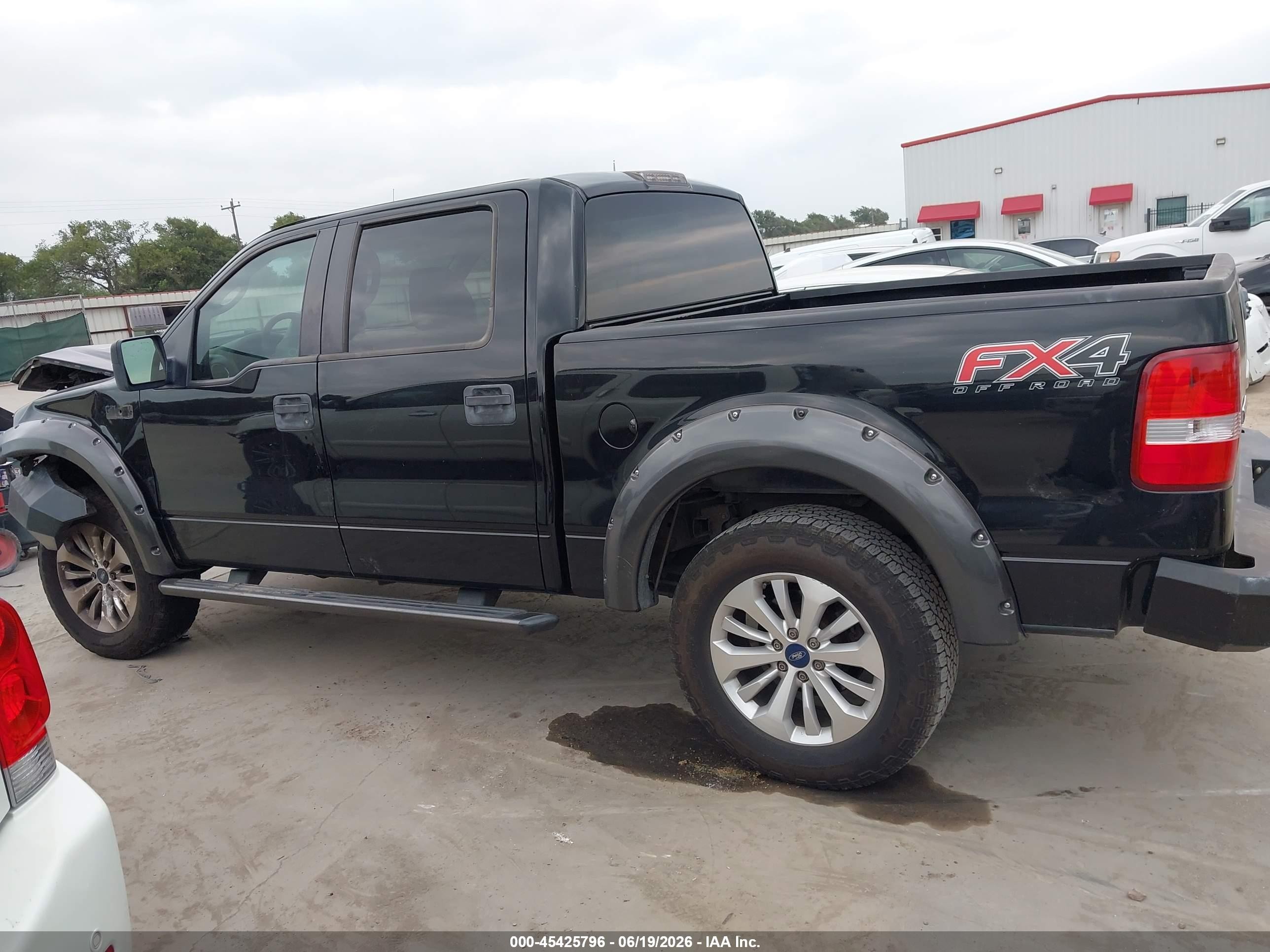 2008 Ford F-150 60th Anniversary/fx4/king Ranch/lariat/xlt Black vin: 1FTPW14V08FA92857