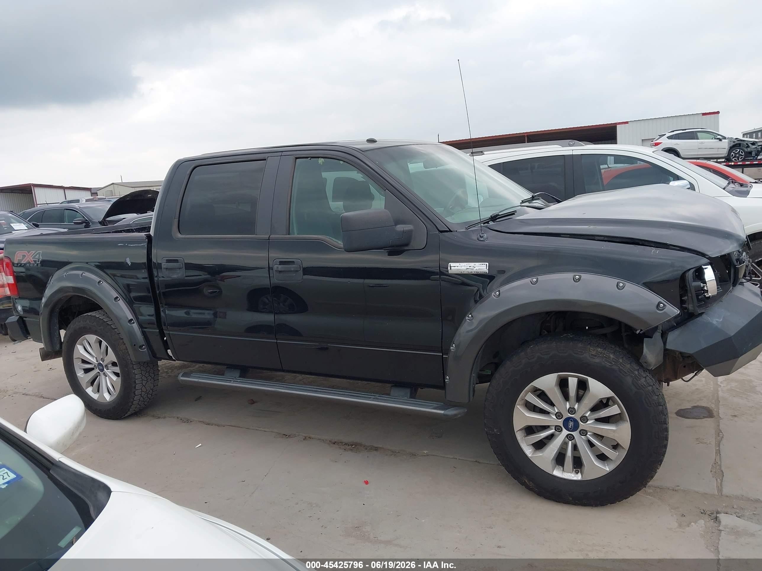2008 Ford F-150 60th Anniversary/fx4/king Ranch/lariat/xlt Black vin: 1FTPW14V08FA92857