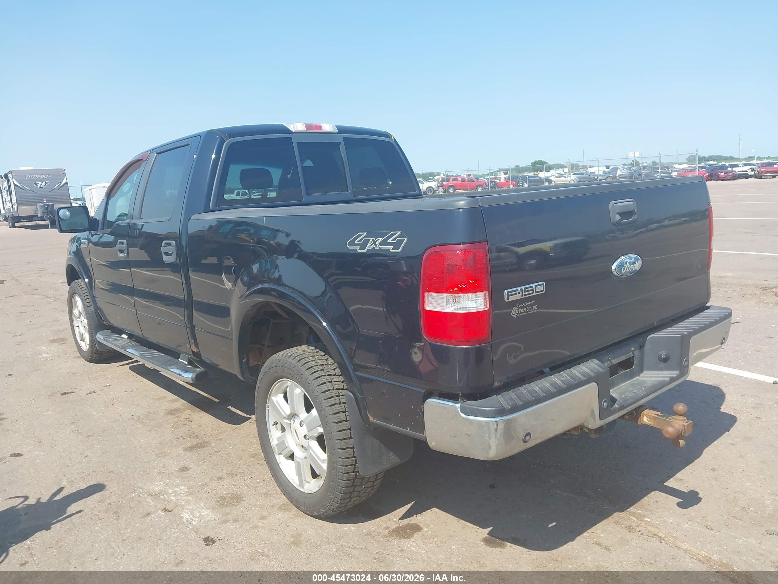 2008 Ford F-150 60th Anniversary/fx4/king Ranch/lariat/xlt Black vin: 1FTPW14V08FB06384