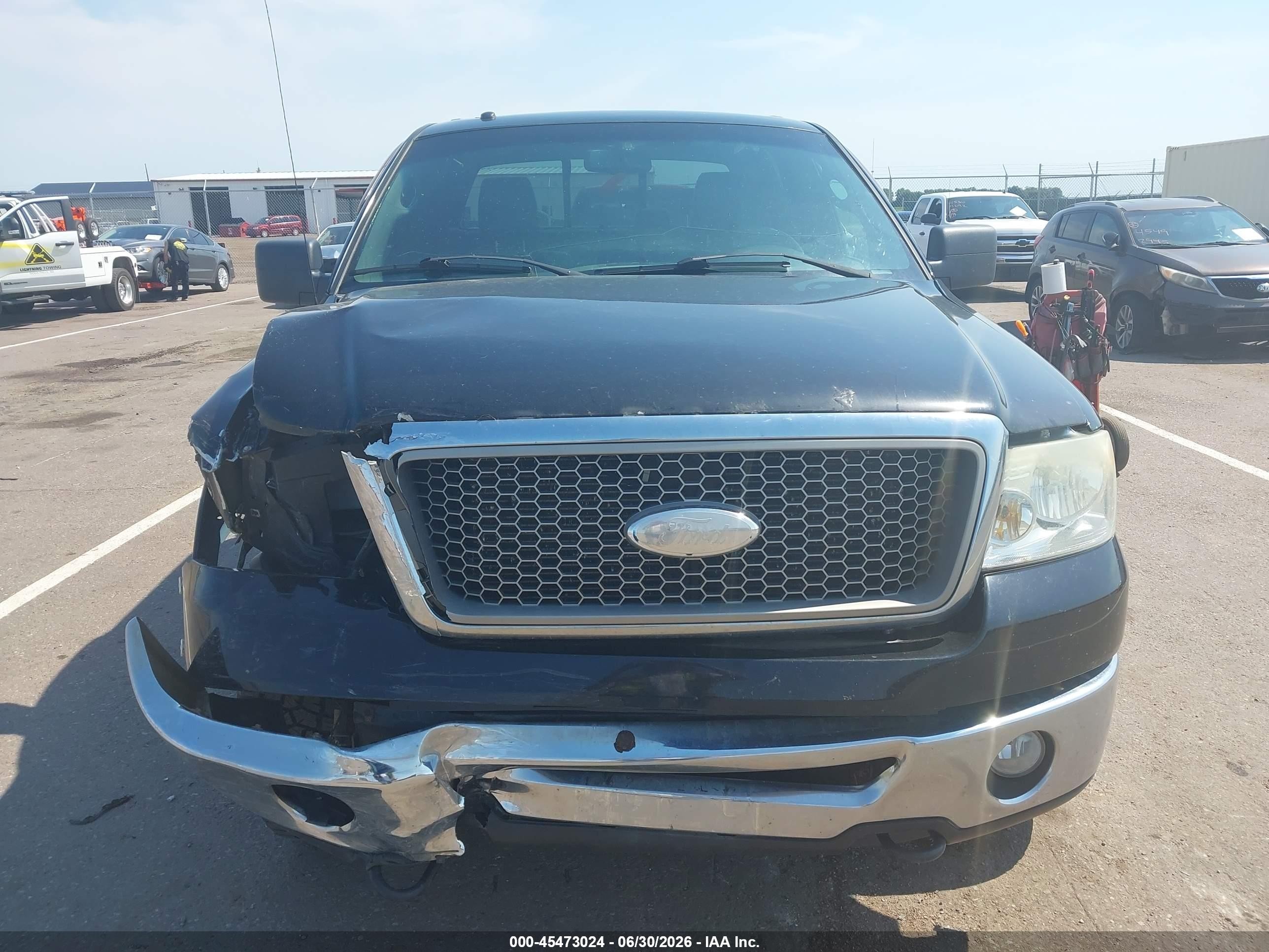 2008 Ford F-150 60th Anniversary/fx4/king Ranch/lariat/xlt Black vin: 1FTPW14V08FB06384