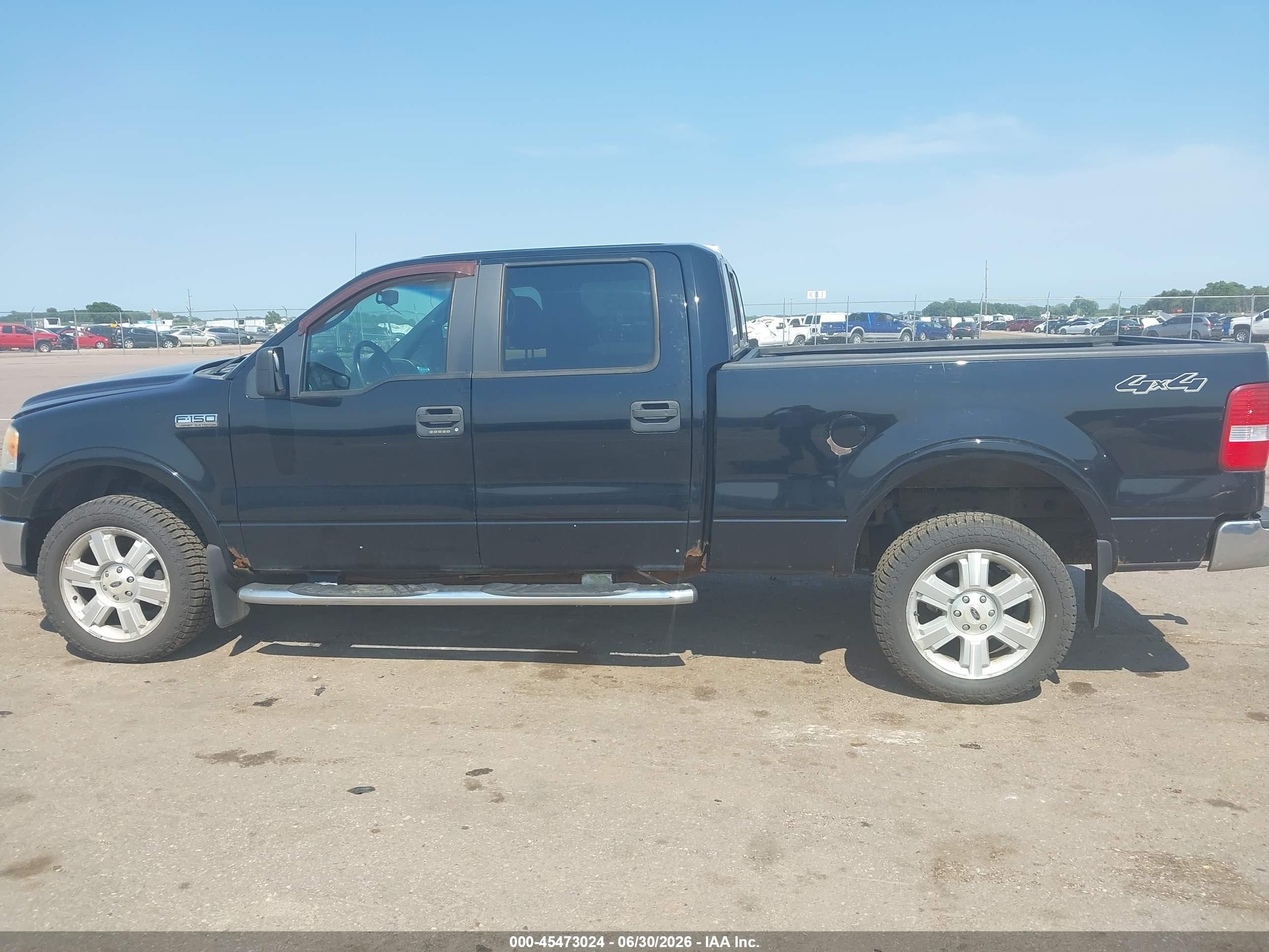 2008 Ford F-150 60th Anniversary/fx4/king Ranch/lariat/xlt Black vin: 1FTPW14V08FB06384
