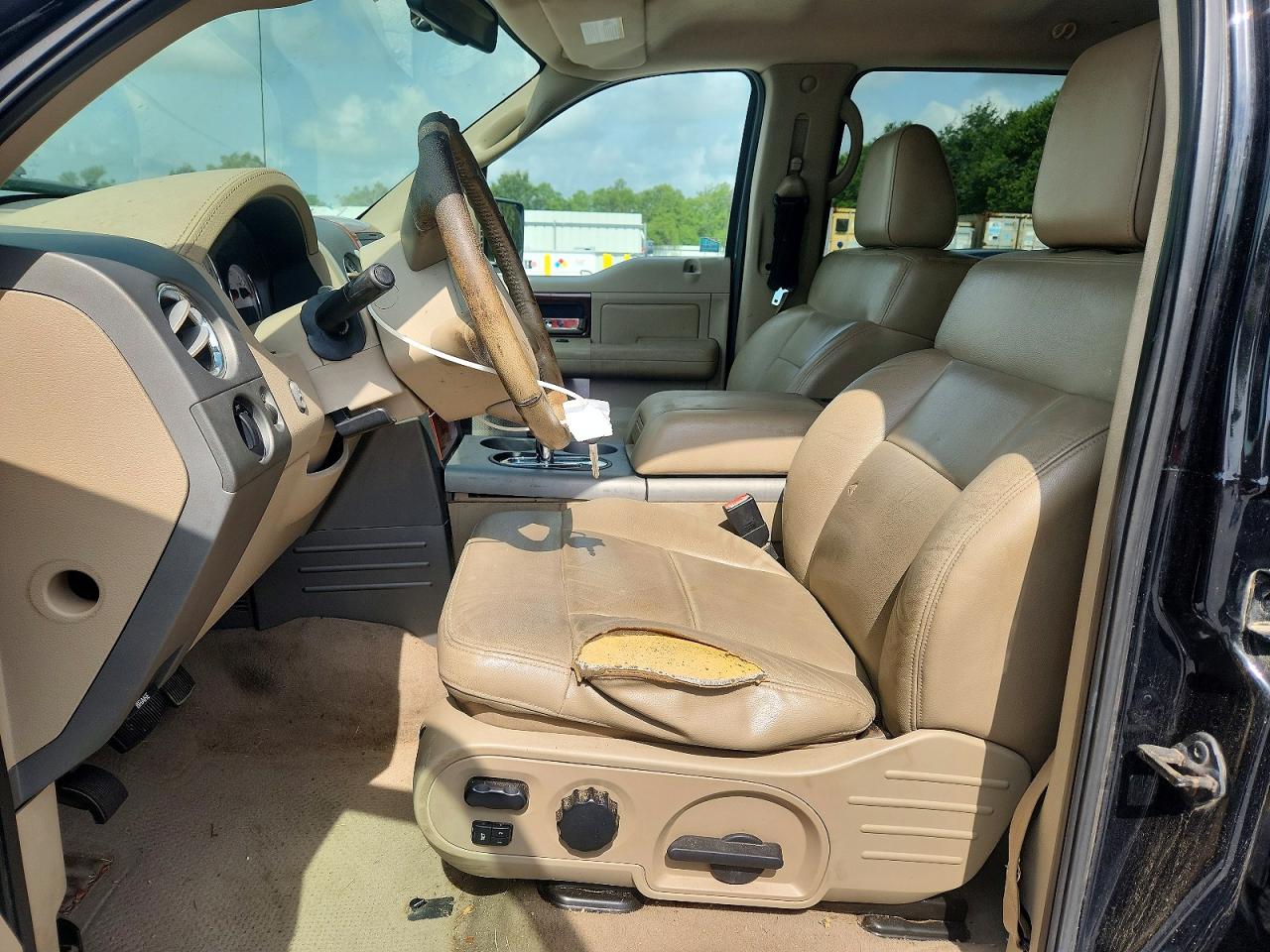 2008 Ford F150 Supercrew Black vin: 1FTPW14V08FB29194