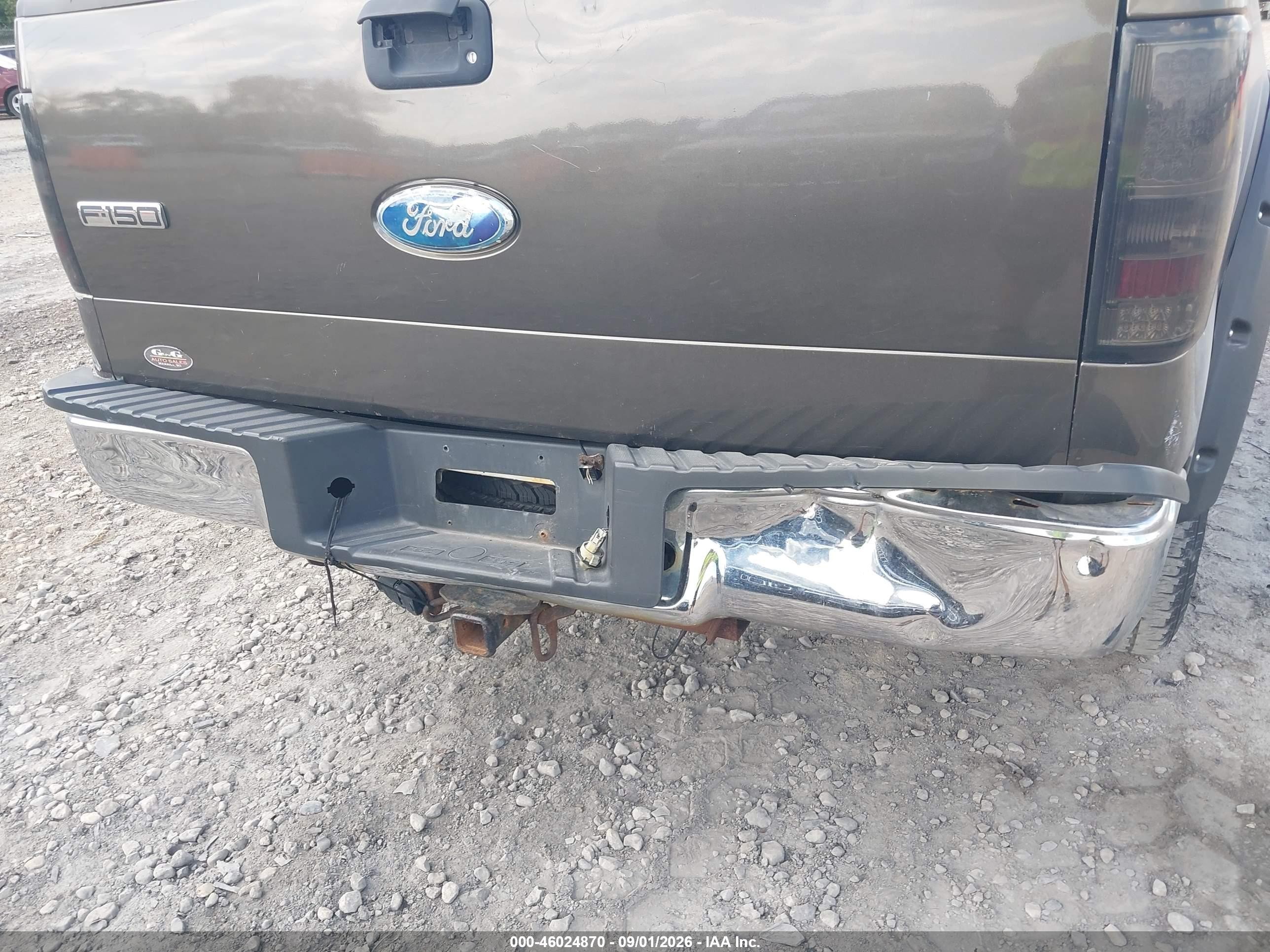 2008 Ford F-150 60th Anniversary/fx4/king Ranch/lariat/xlt Gray vin: 1FTPW14V08FB39059