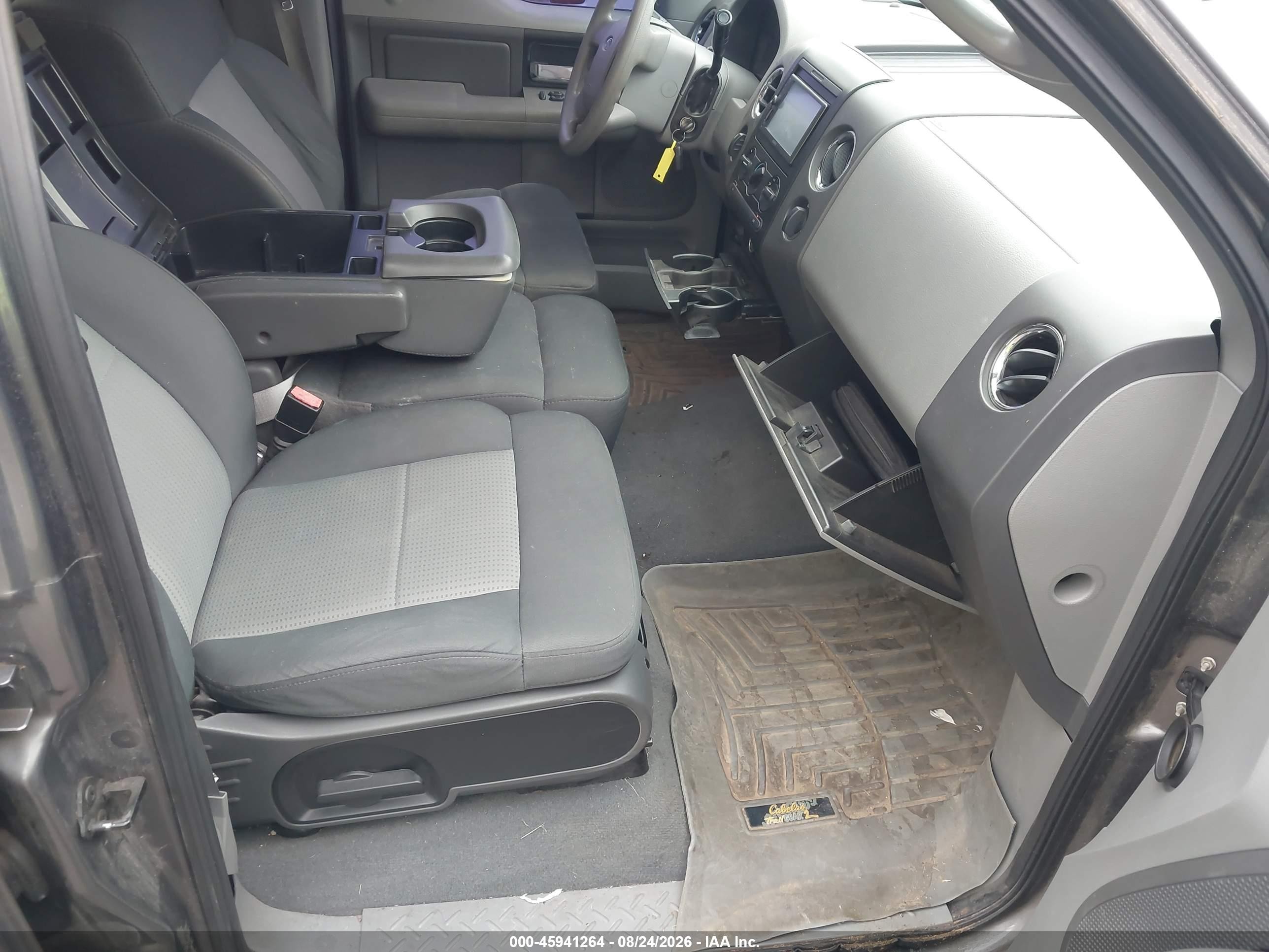 2008 Ford F-150 Xlt Серый vin: 1FTPW14V08FB65032