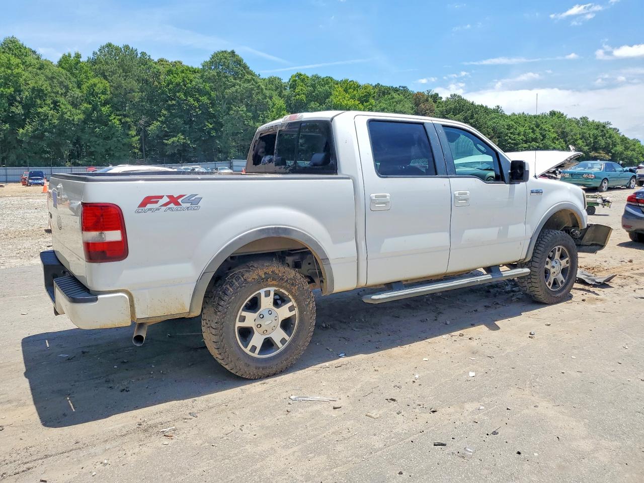 2008 Ford F150 Supercrew White vin: 1FTPW14V08FC11247
