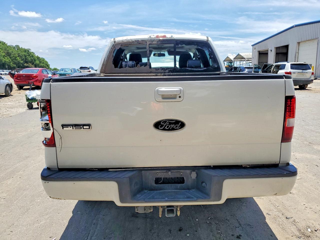 2008 Ford F150 Supercrew White vin: 1FTPW14V08FC11247