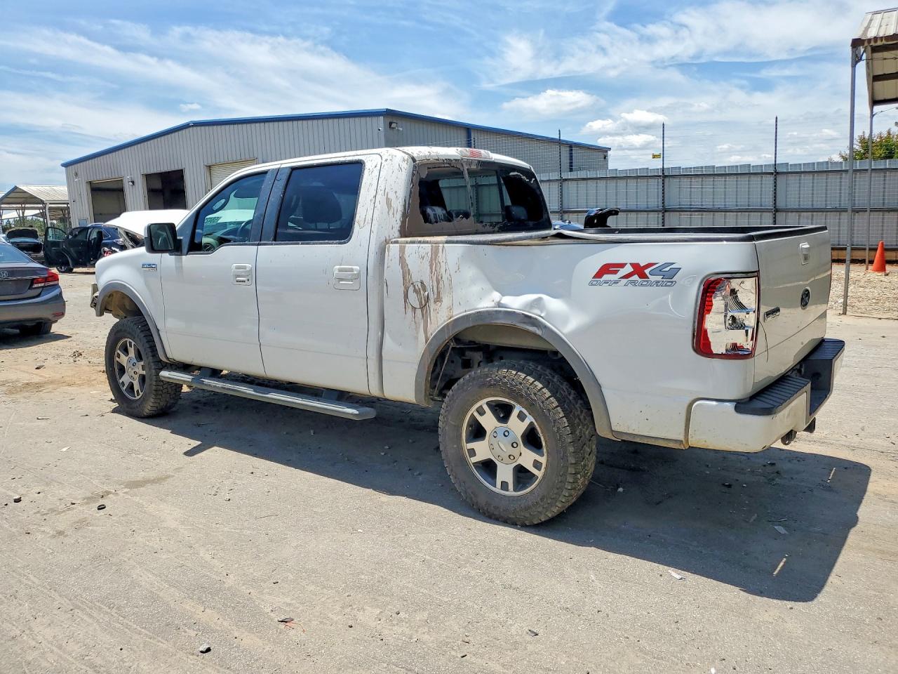 2008 Ford F150 Supercrew White vin: 1FTPW14V08FC11247