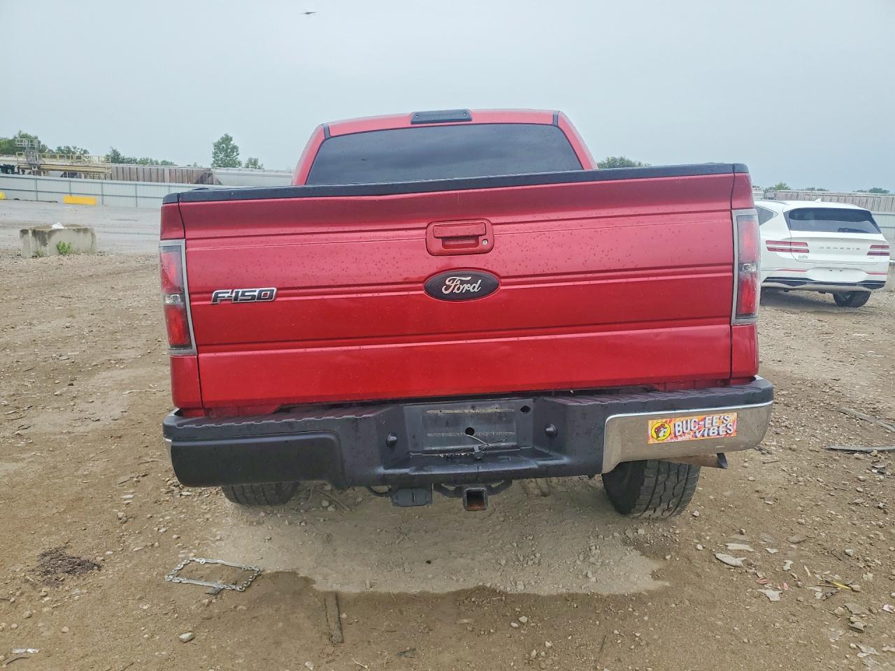 2009 Ford F150 Supercrew Красный vin: 1FTPW14V09FA17738