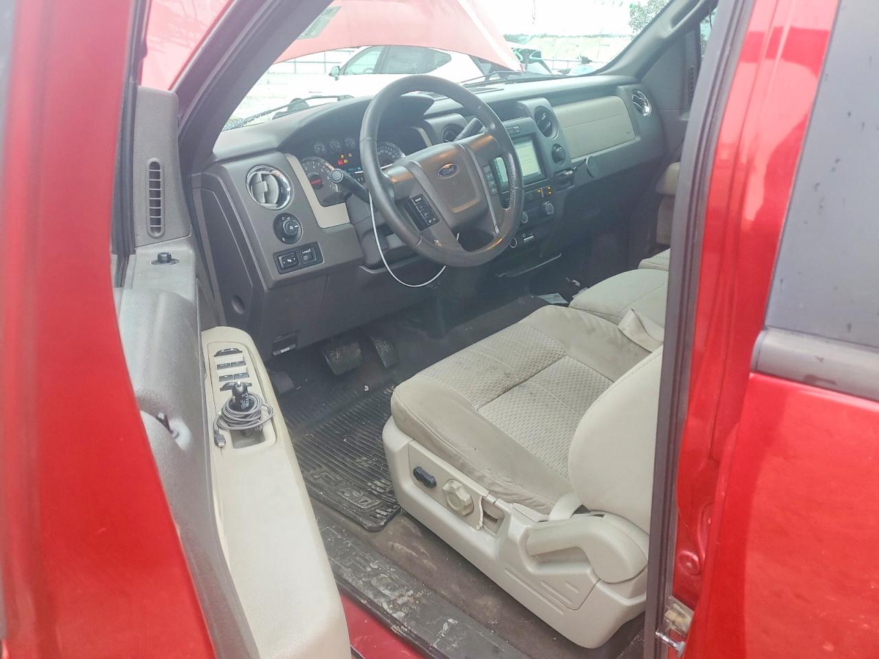 2009 Ford F150 Supercrew Красный vin: 1FTPW14V09FA17738