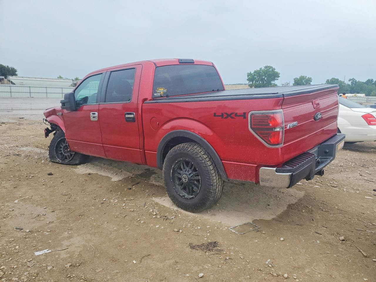 2009 Ford F150 Supercrew Красный vin: 1FTPW14V09FA17738