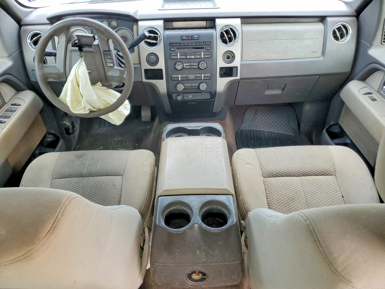 2009 Ford F 150 White vin: 1FTPW14V09FA23443