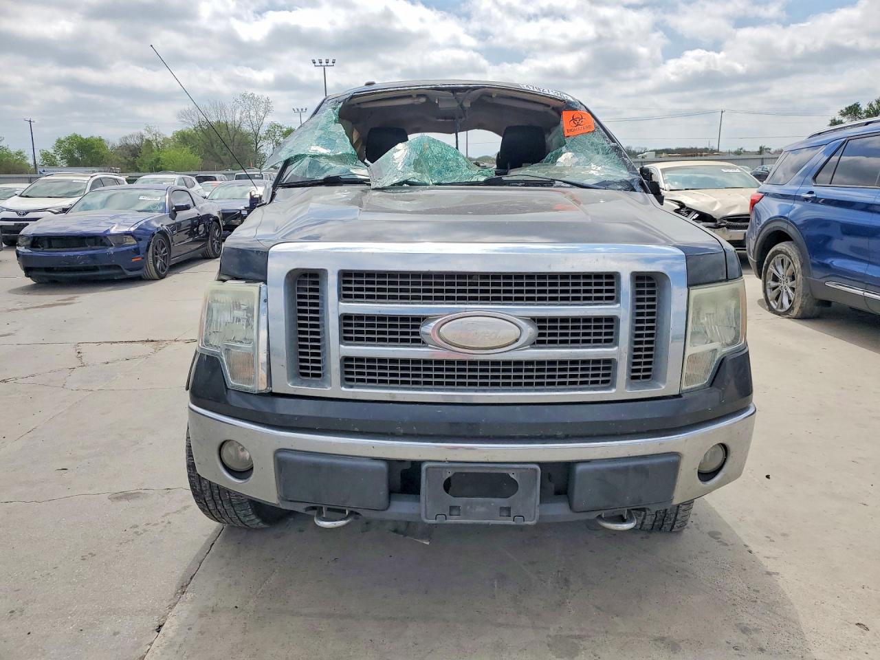 2009 Ford F150 Supercrew Black vin: 1FTPW14V09FA25497