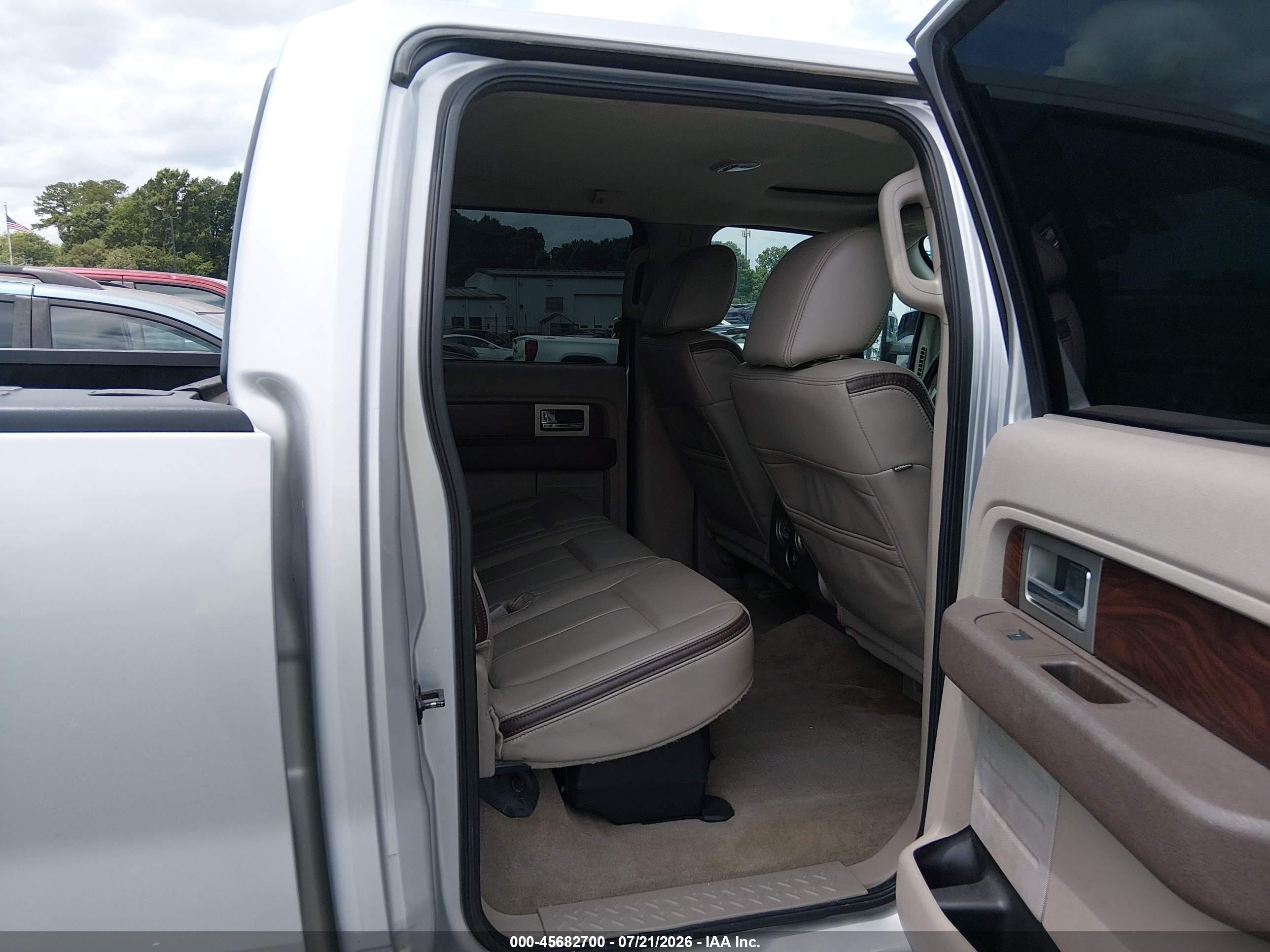 2009 Ford F-150 Fx4/king Ranch/lariat/platinum/xl/xlt Silver vin: 1FTPW14V09FA38623