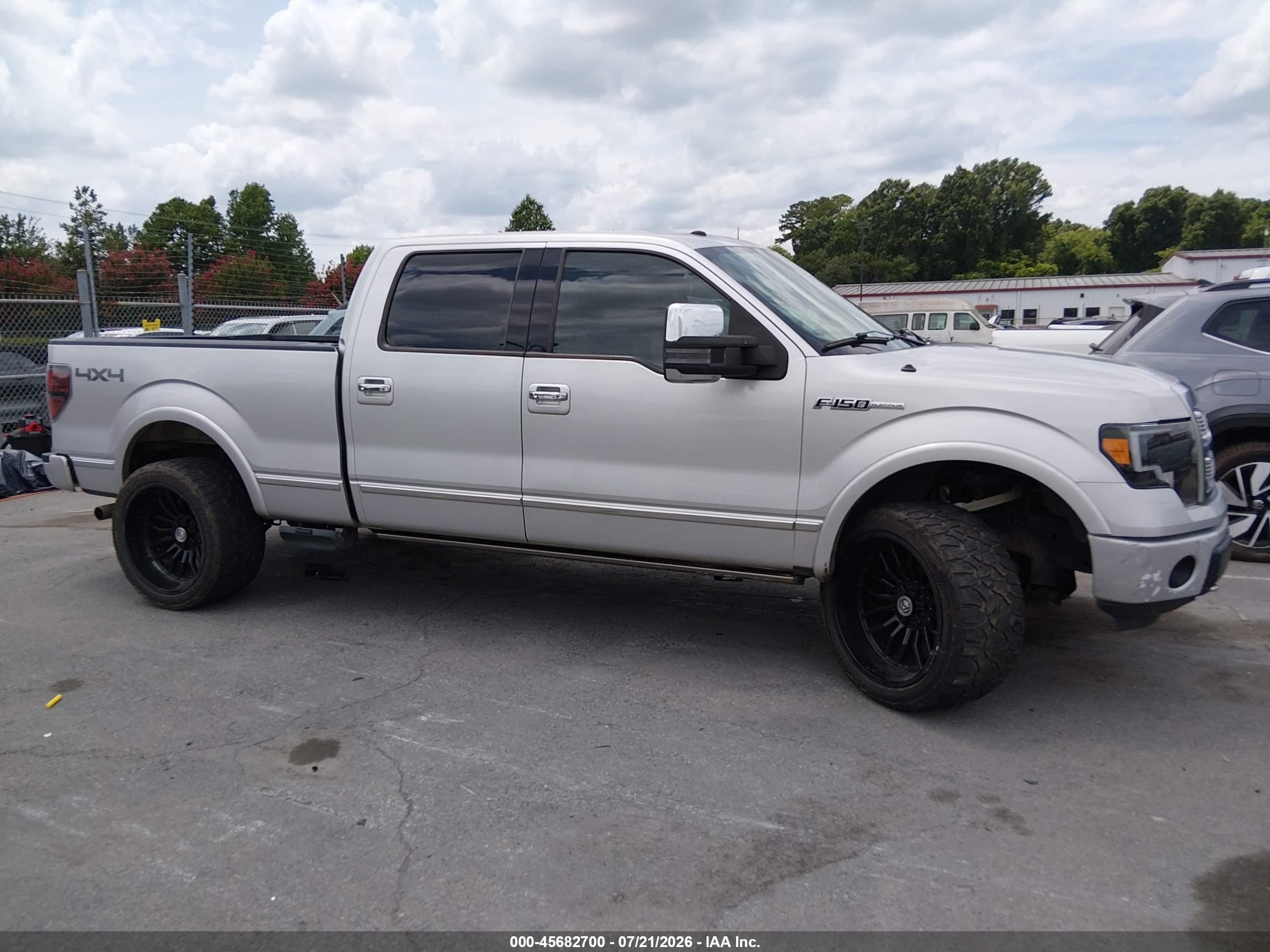 2009 Ford F-150 Fx4/king Ranch/lariat/platinum/xl/xlt Silver vin: 1FTPW14V09FA38623