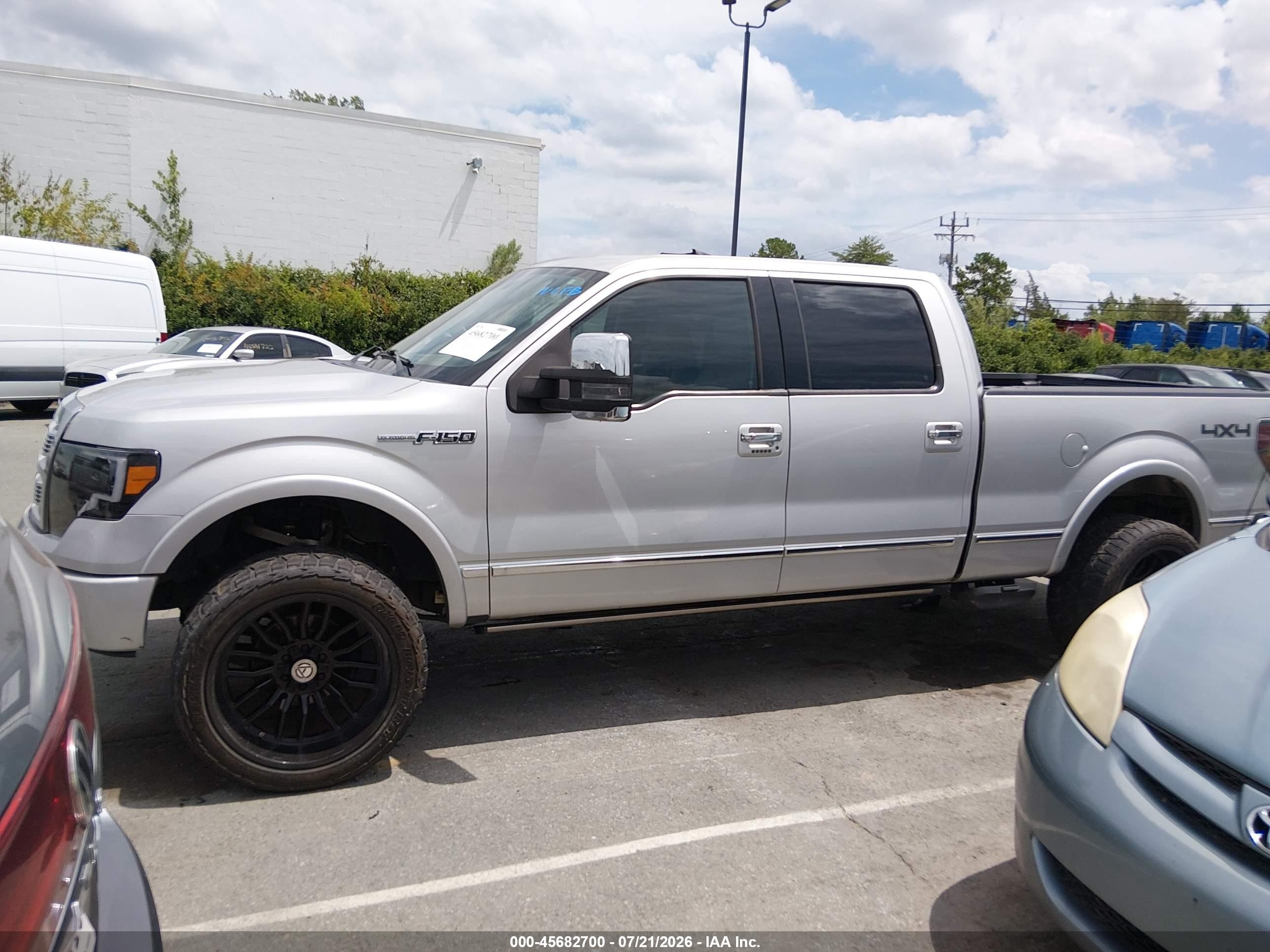 2009 Ford F-150 Fx4/king Ranch/lariat/platinum/xl/xlt Silver vin: 1FTPW14V09FA38623