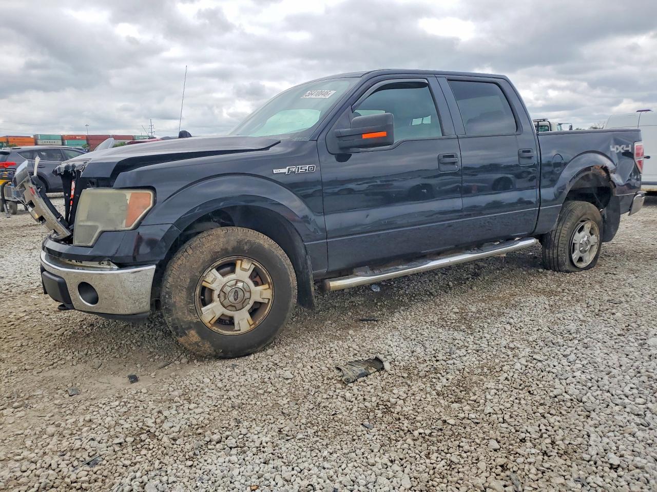 2009 Ford F150 Supercrew Black vin: 1FTPW14V09FA57429