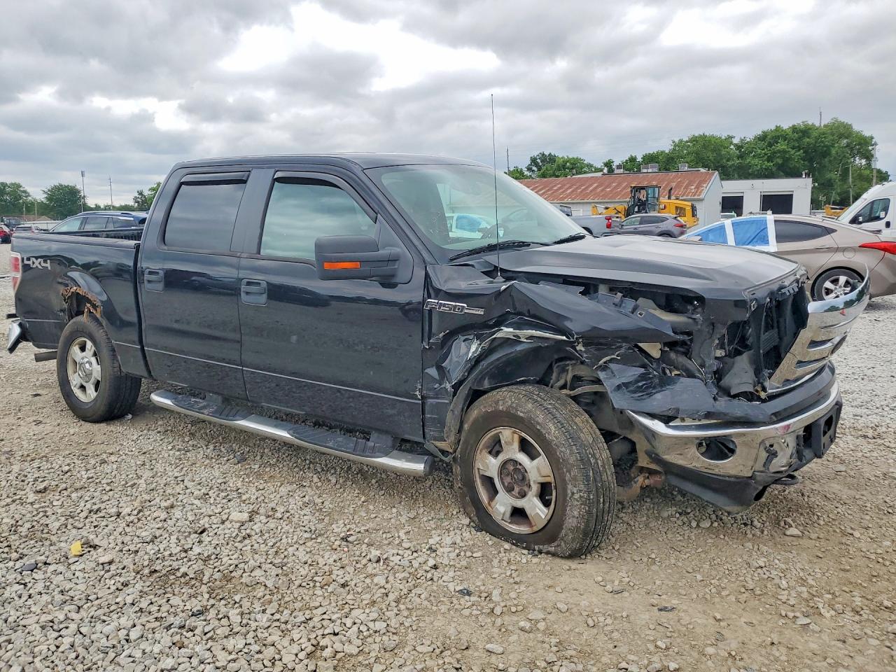 2009 Ford F150 Supercrew Black vin: 1FTPW14V09FA57429