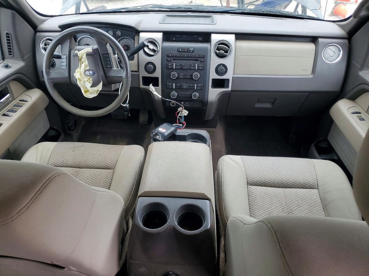2009 Ford F150 Supercrew Black vin: 1FTPW14V09FA57429