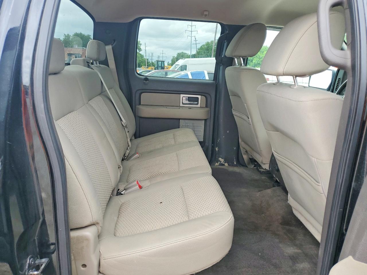 2009 Ford F150 Supercrew Black vin: 1FTPW14V09FA57429