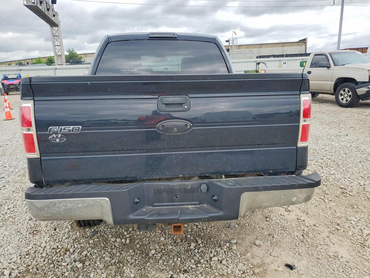 2009 Ford F150 Supercrew Black vin: 1FTPW14V09FA57429