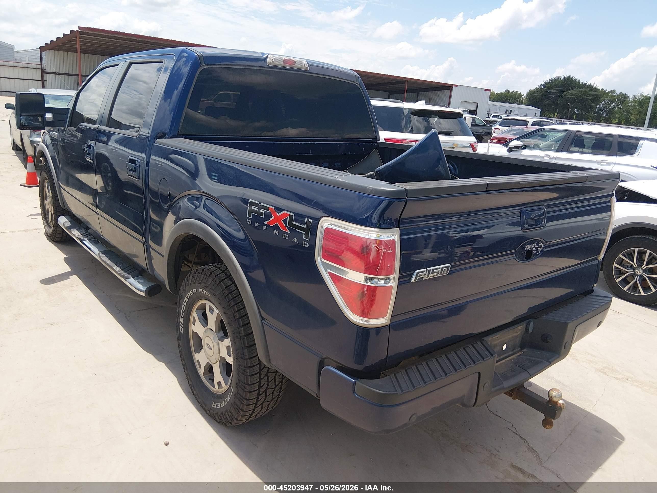 2009 Ford F-150 Fx4/king Ranch/lariat/platinum/xl/xlt Blue vin: 1FTPW14V09FA59018