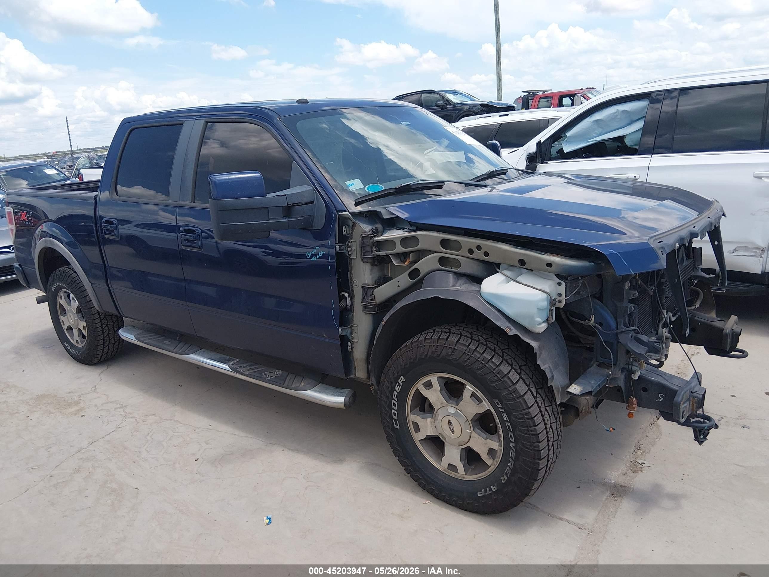 2009 Ford F-150 Fx4/king Ranch/lariat/platinum/xl/xlt Blue vin: 1FTPW14V09FA59018