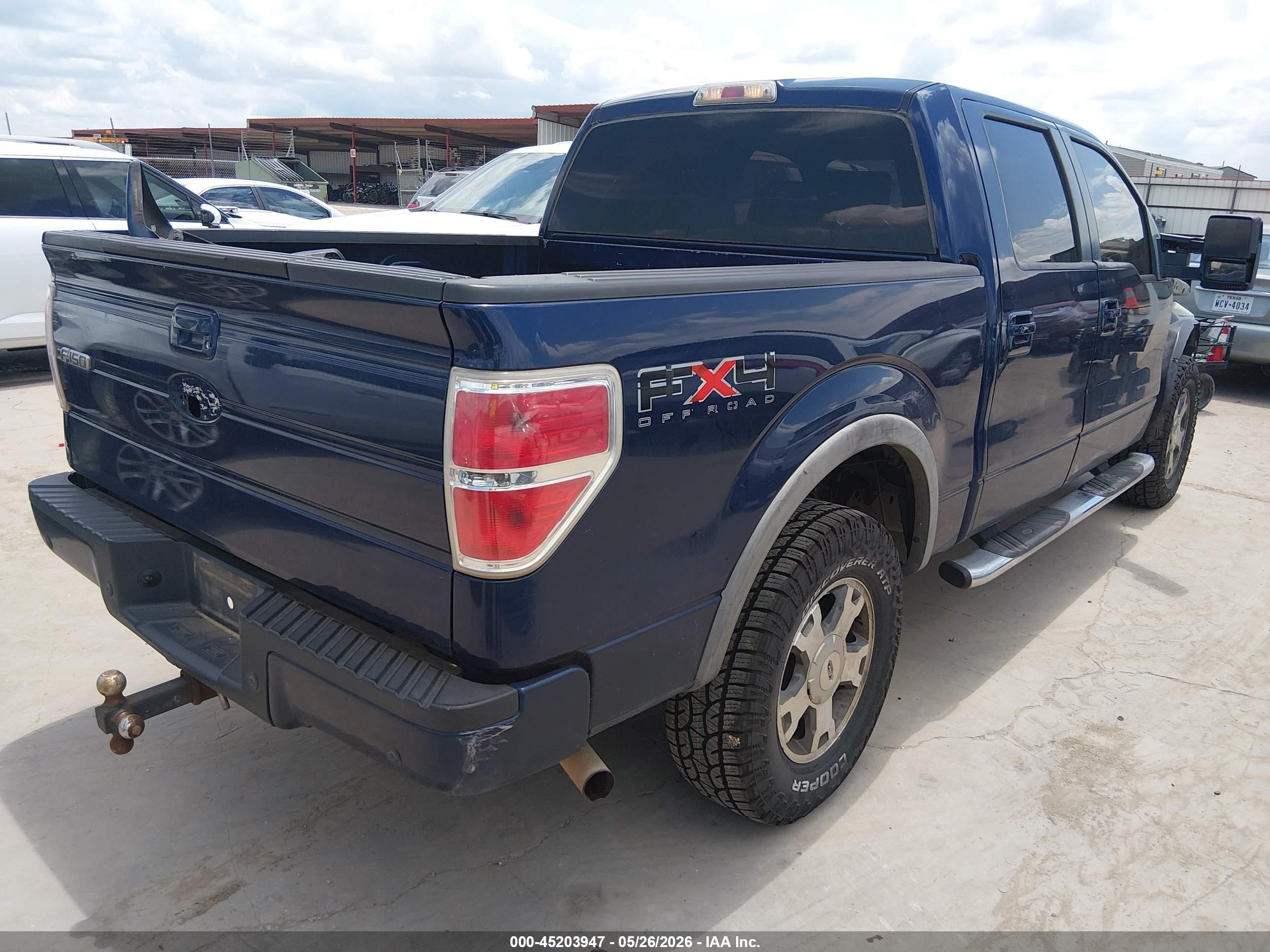 2009 Ford F-150 Fx4/king Ranch/lariat/platinum/xl/xlt Blue vin: 1FTPW14V09FA59018