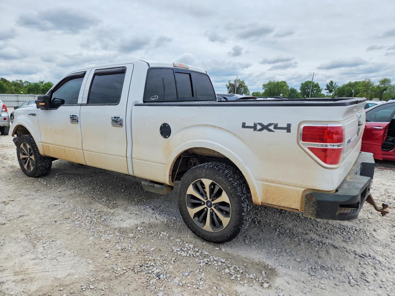 2009 Ford F150 Supercrew White vin: 1FTPW14V09FA62369