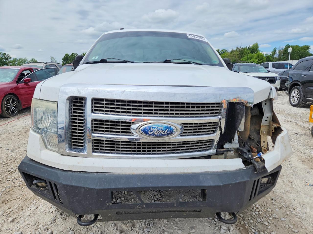 2009 Ford F150 Supercrew White vin: 1FTPW14V09FA62369