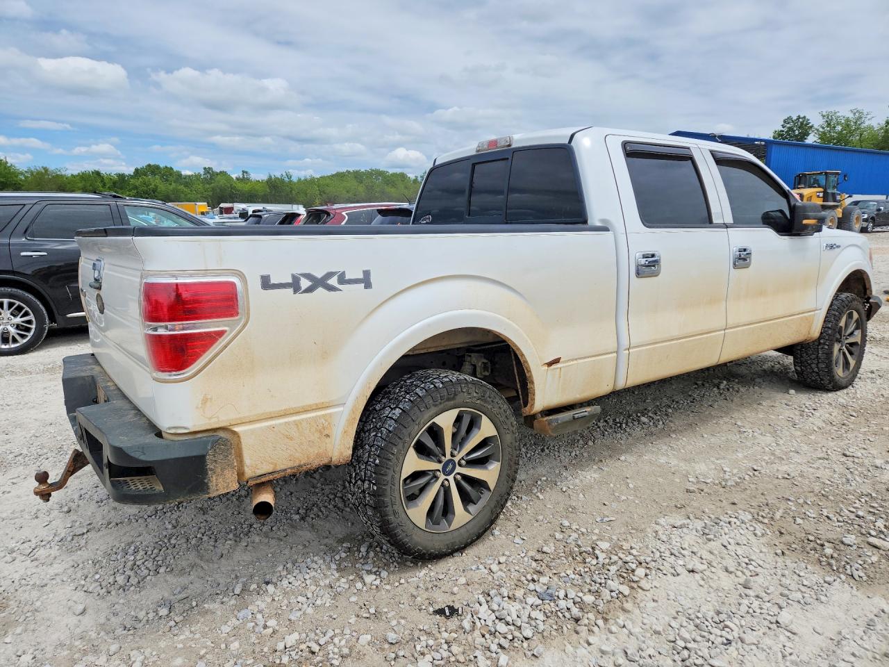 2009 Ford F150 Supercrew White vin: 1FTPW14V09FA62369