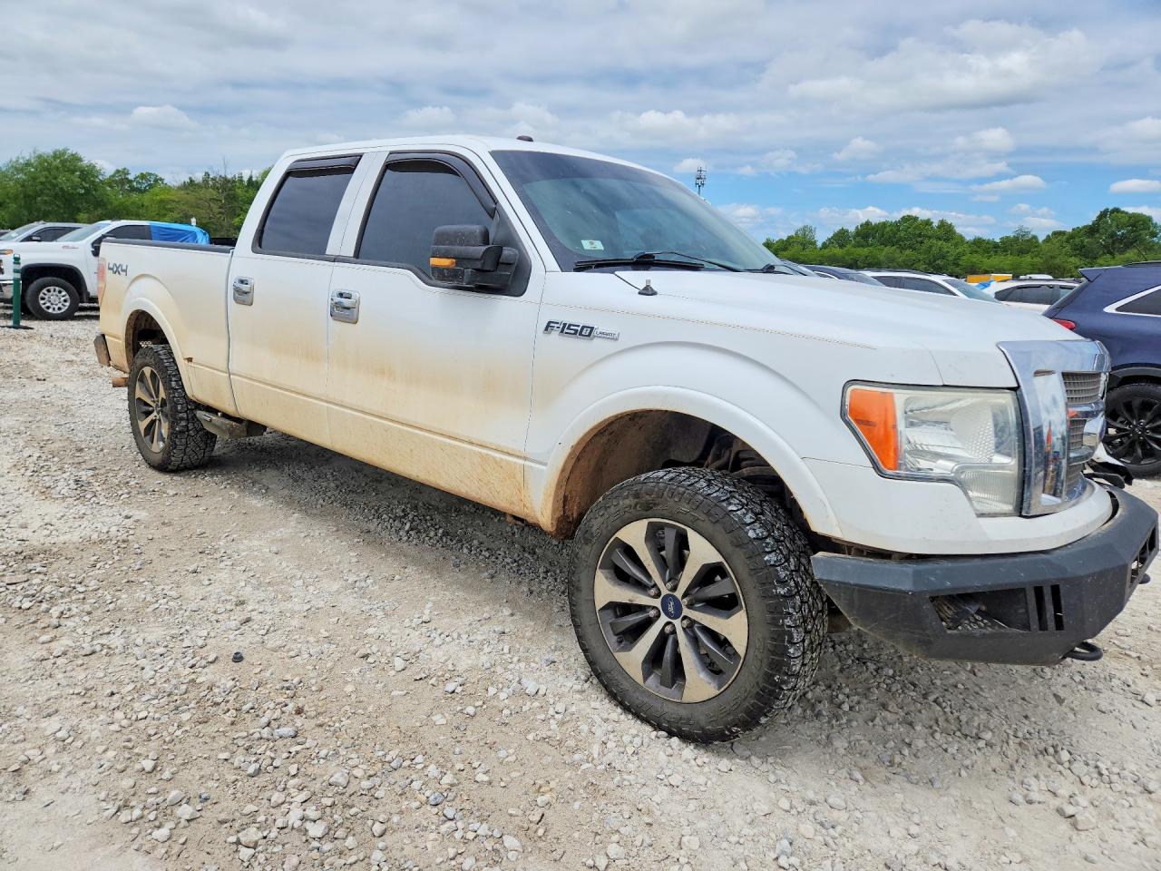 2009 Ford F150 Supercrew White vin: 1FTPW14V09FA62369