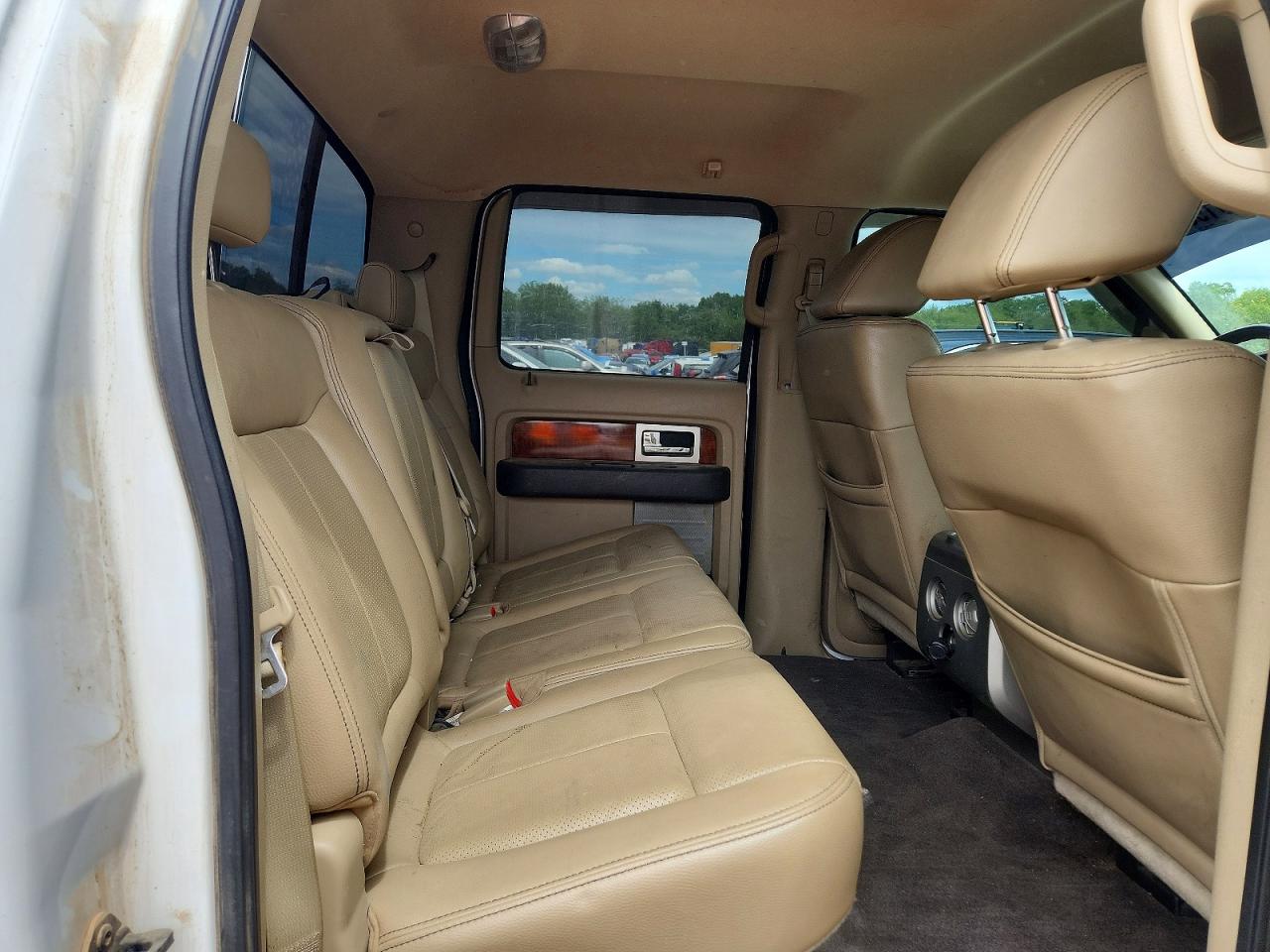 2009 Ford F150 Supercrew White vin: 1FTPW14V09FA62369