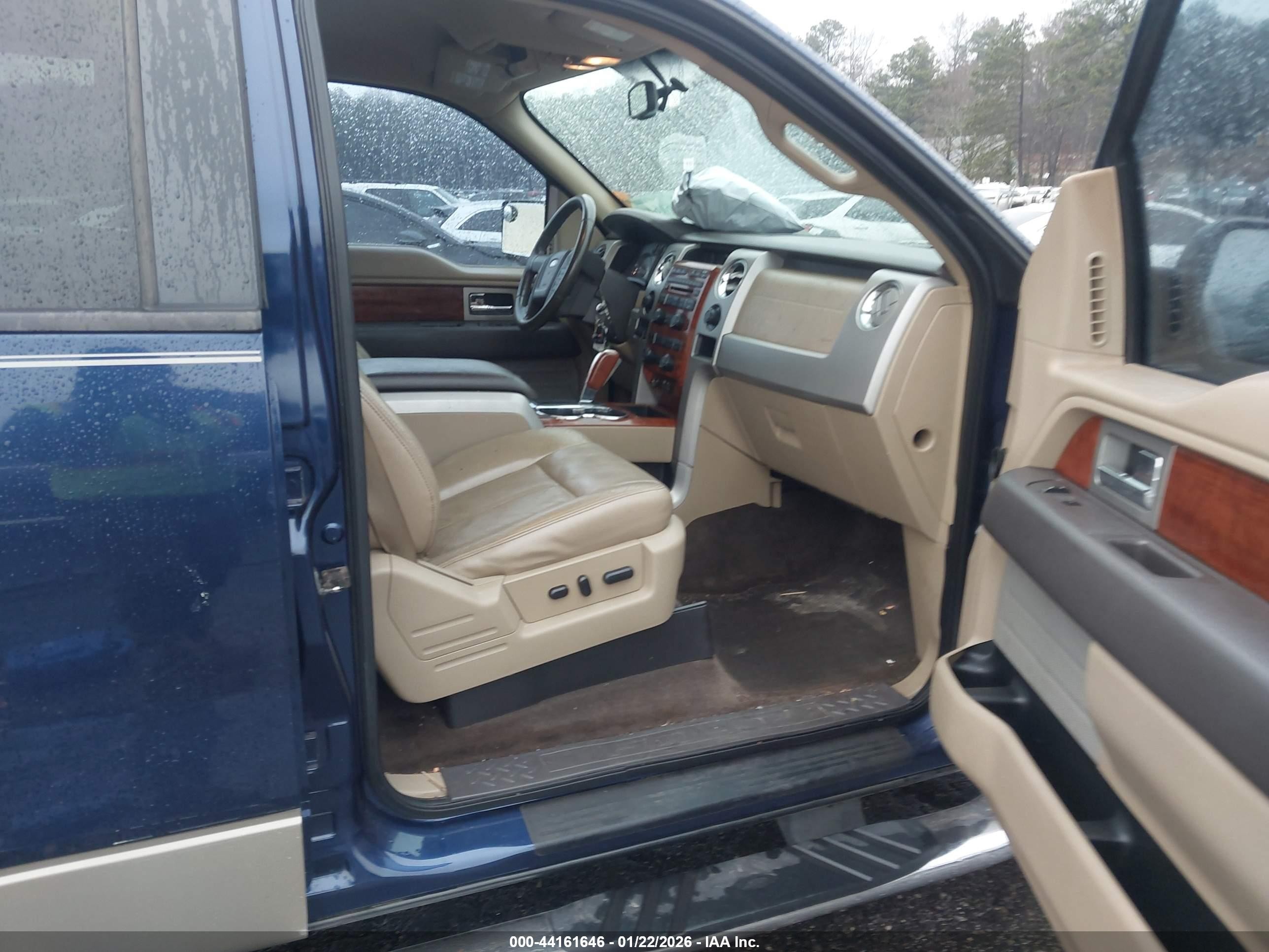 2009 Ford F-150 Fx4/lariat/xl/xlt Blue vin: 1FTPW14V09FA72495