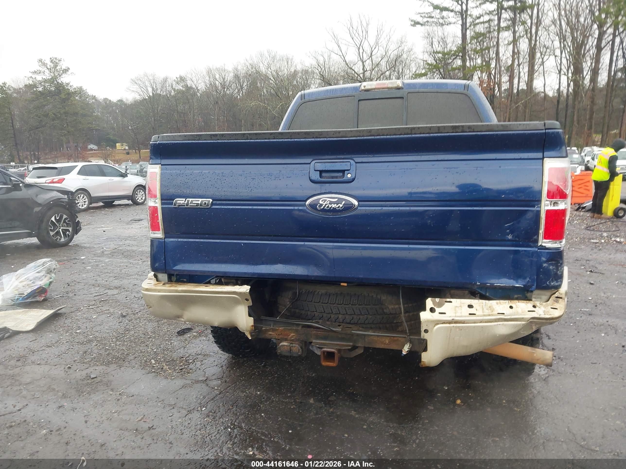 2009 Ford F-150 Fx4/lariat/xl/xlt Blue vin: 1FTPW14V09FA72495