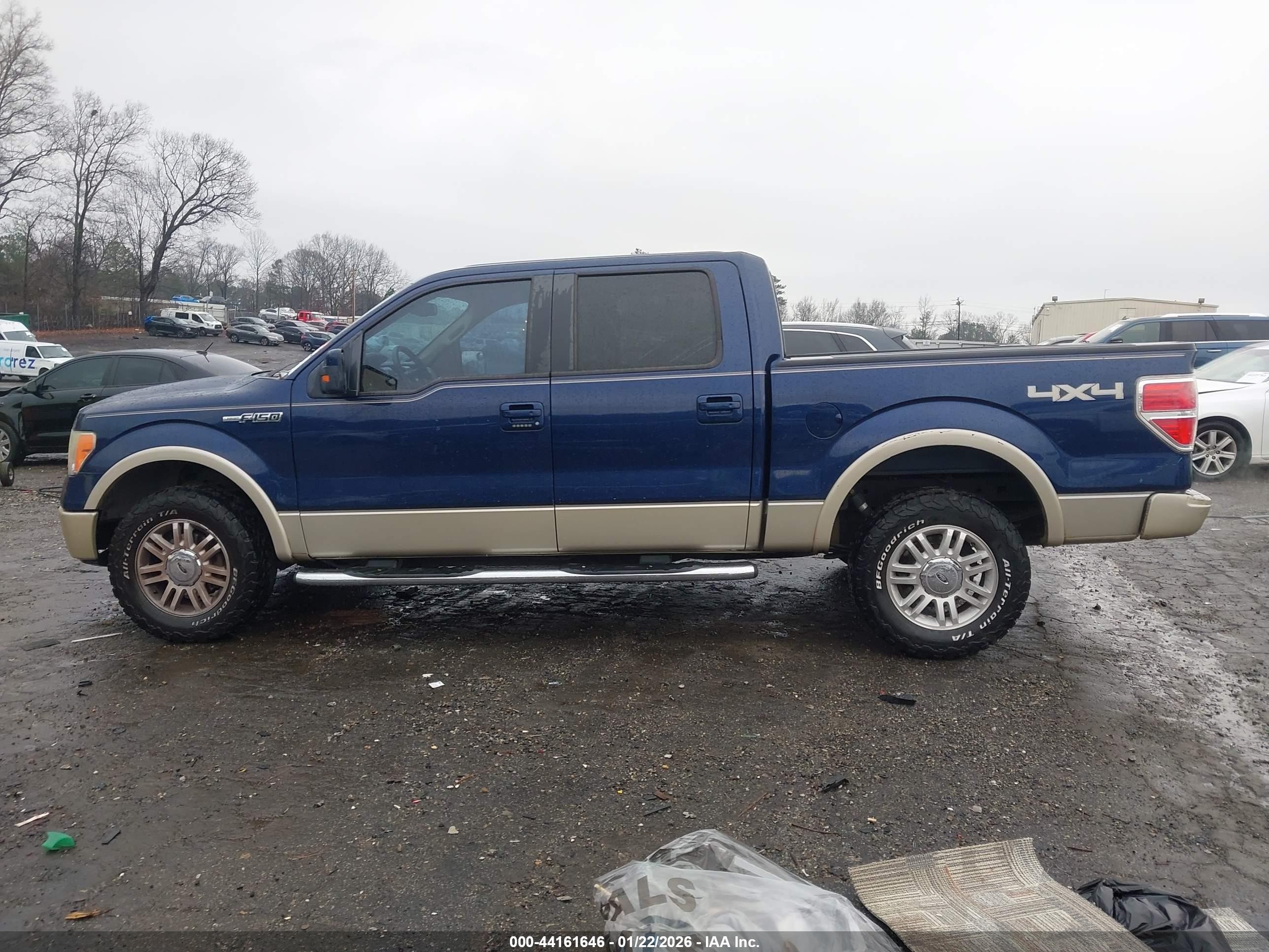 2009 Ford F-150 Fx4/lariat/xl/xlt Blue vin: 1FTPW14V09FA72495