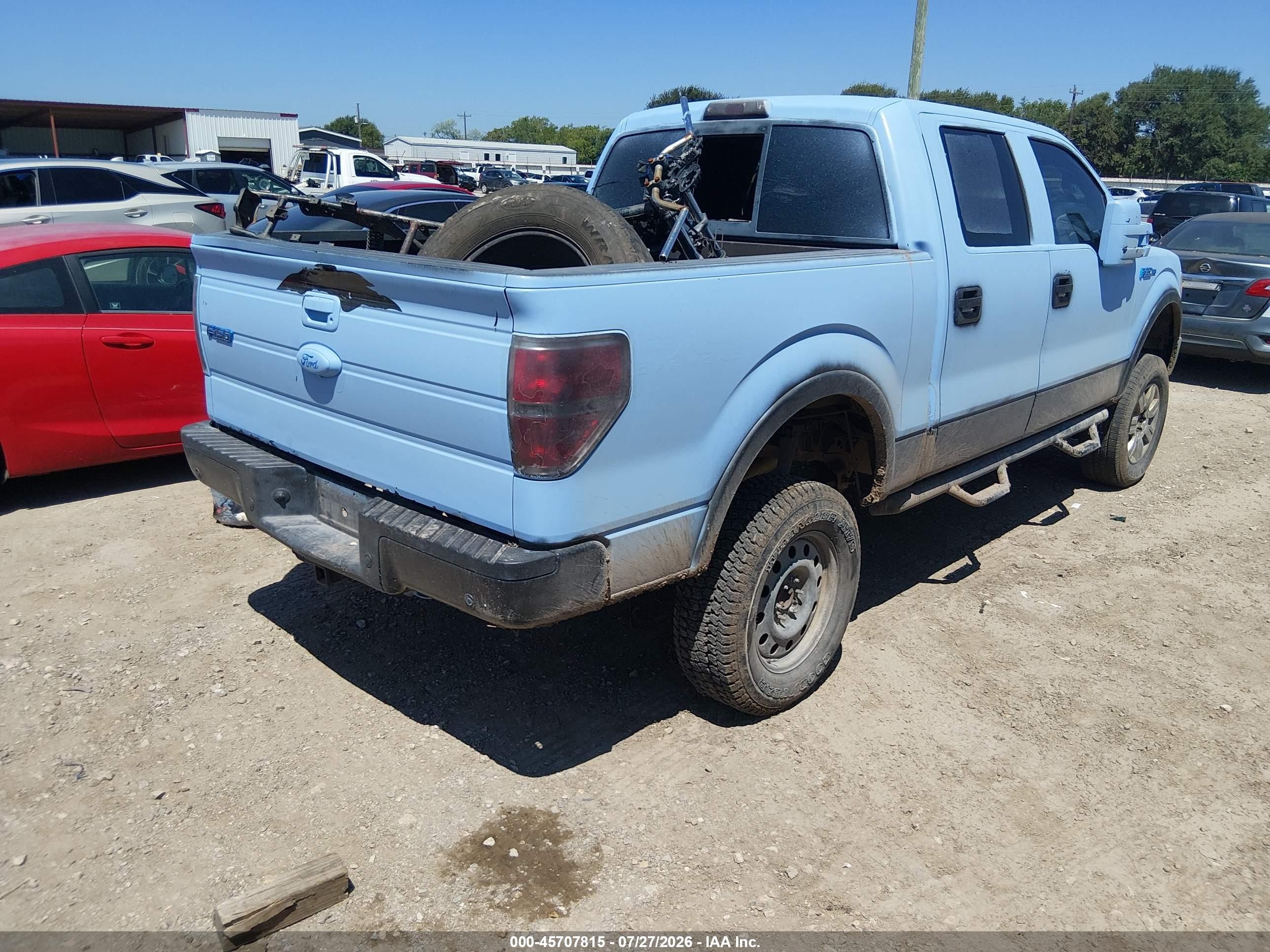 2009 Ford F-150 Fx4/king Ranch/lariat/platinum/xl/xlt Синий vin: 1FTPW14V09FA99311
