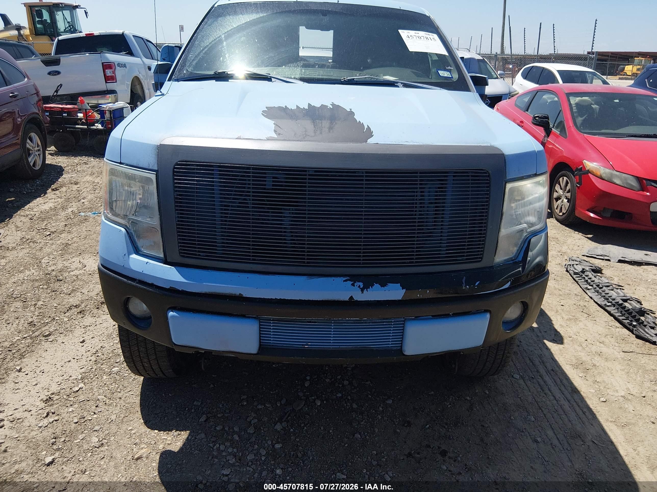 2009 Ford F-150 Fx4/king Ranch/lariat/platinum/xl/xlt Синий vin: 1FTPW14V09FA99311